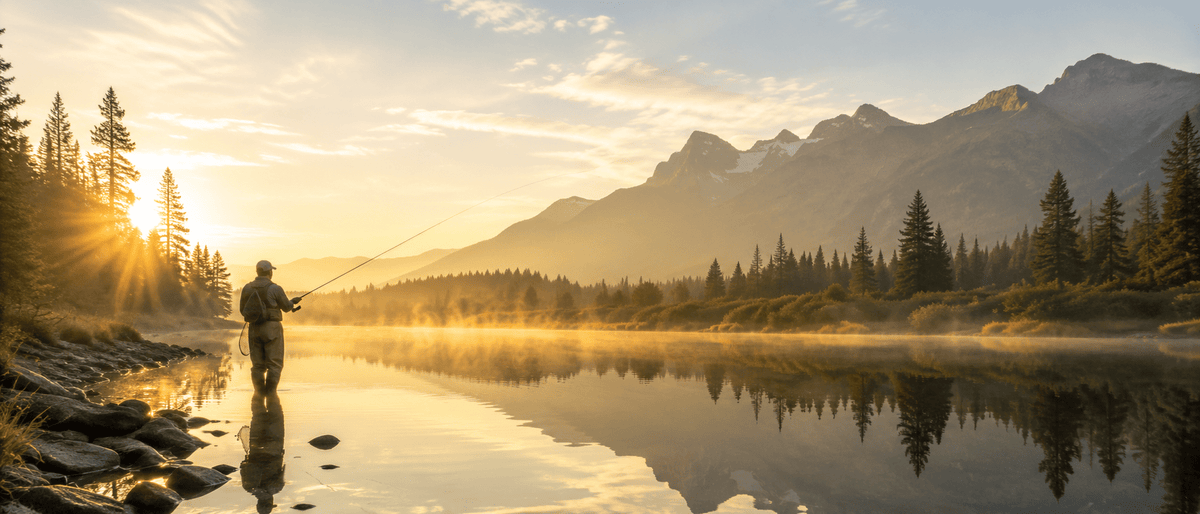 Day 1 - The First Cast: Finding God in the Stillness of the Water - The White Feathers Ministry