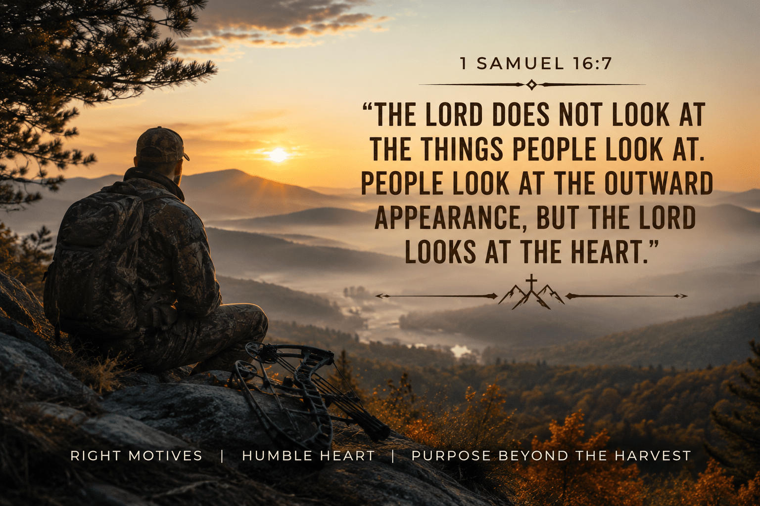 Day 4 - The Hunt Begins in the Heart - The White Feathers Ministry