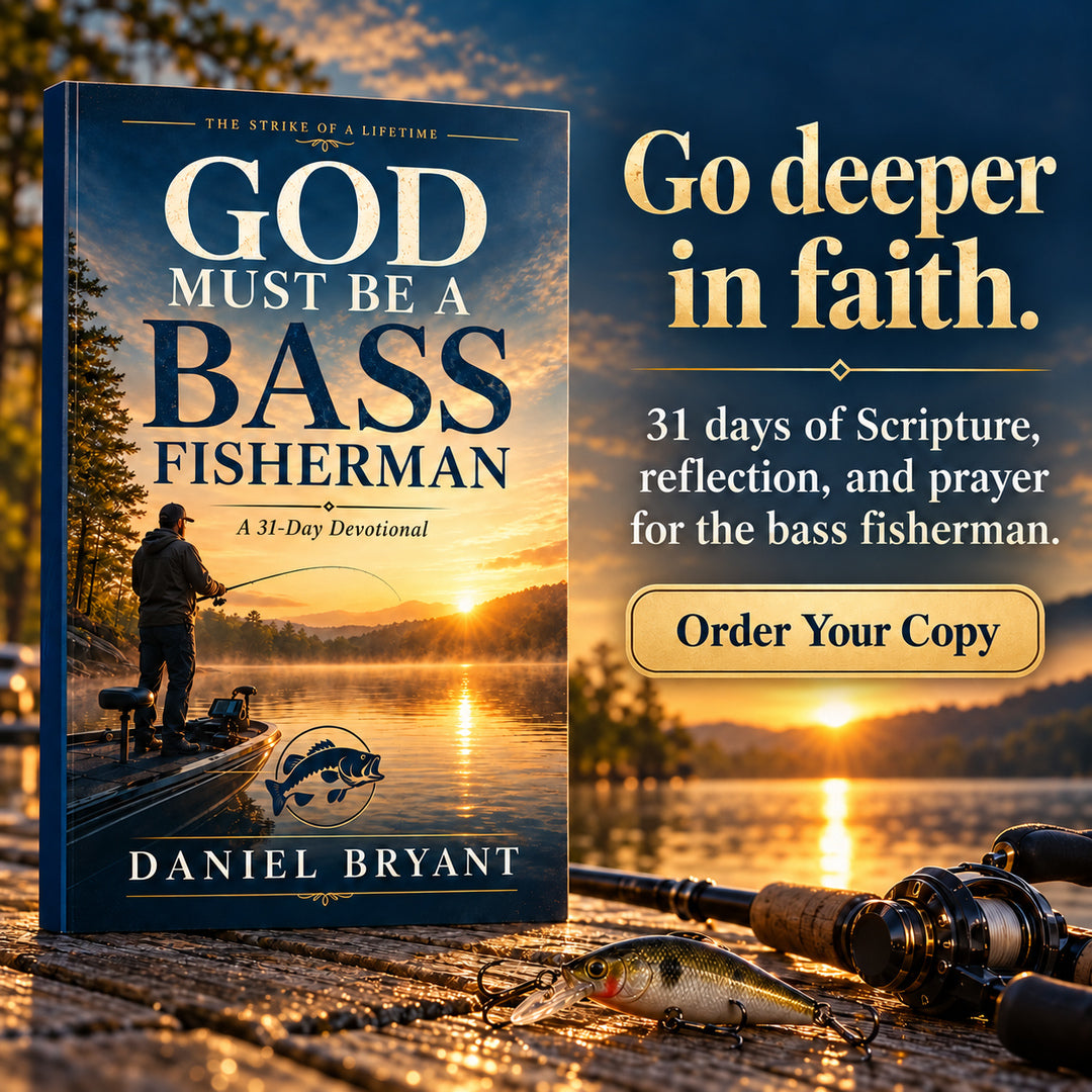 God Must Be a Bass Fisherman 31-Day Devotional | Christian Bass Fishing Devotional