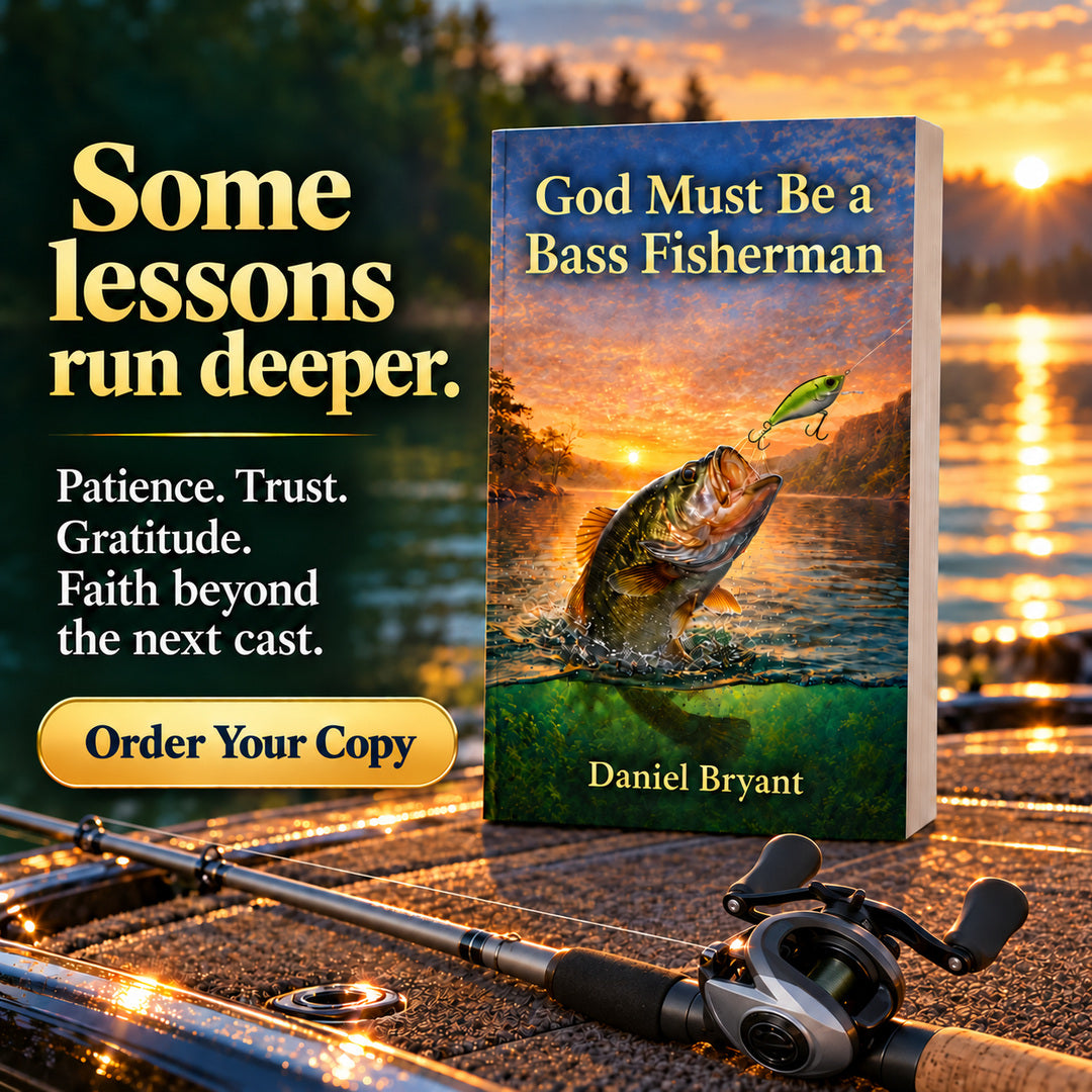 God Must Be a Bass Fisherman | Christian Bass Fishing Book