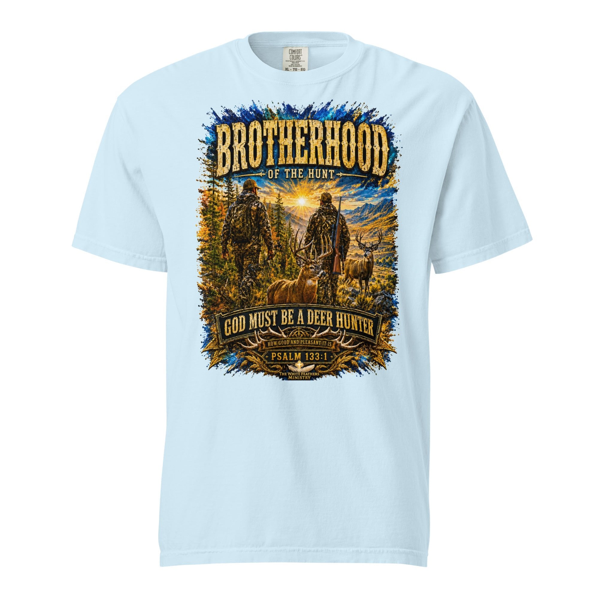 Brotherhood of the Hunt Unisex T-Shirt - The White Feathers Ministry