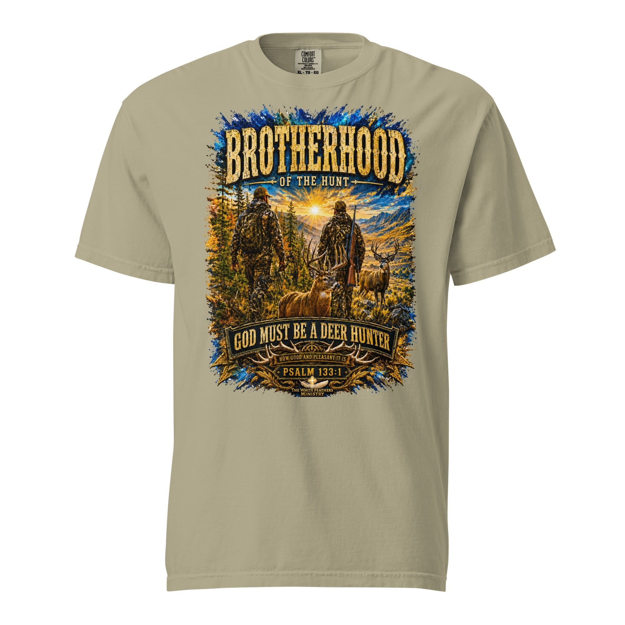 Brotherhood of the Hunt Unisex T-Shirt - The White Feathers Ministry