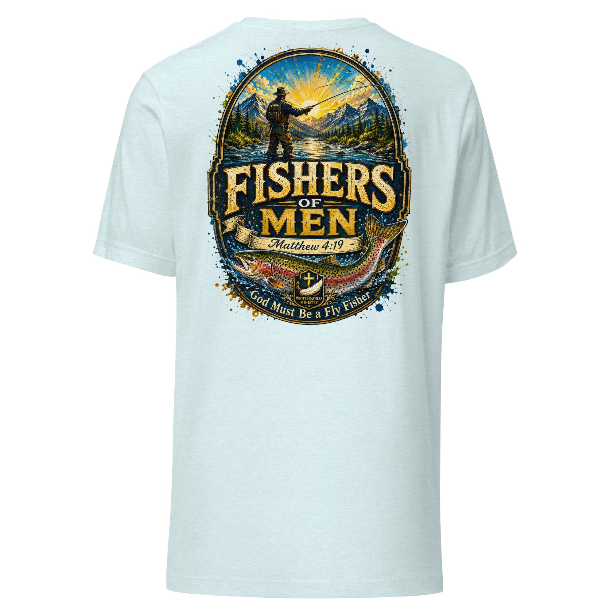 Fishers of Men Unisex T-Shirt - The White Feathers Ministry