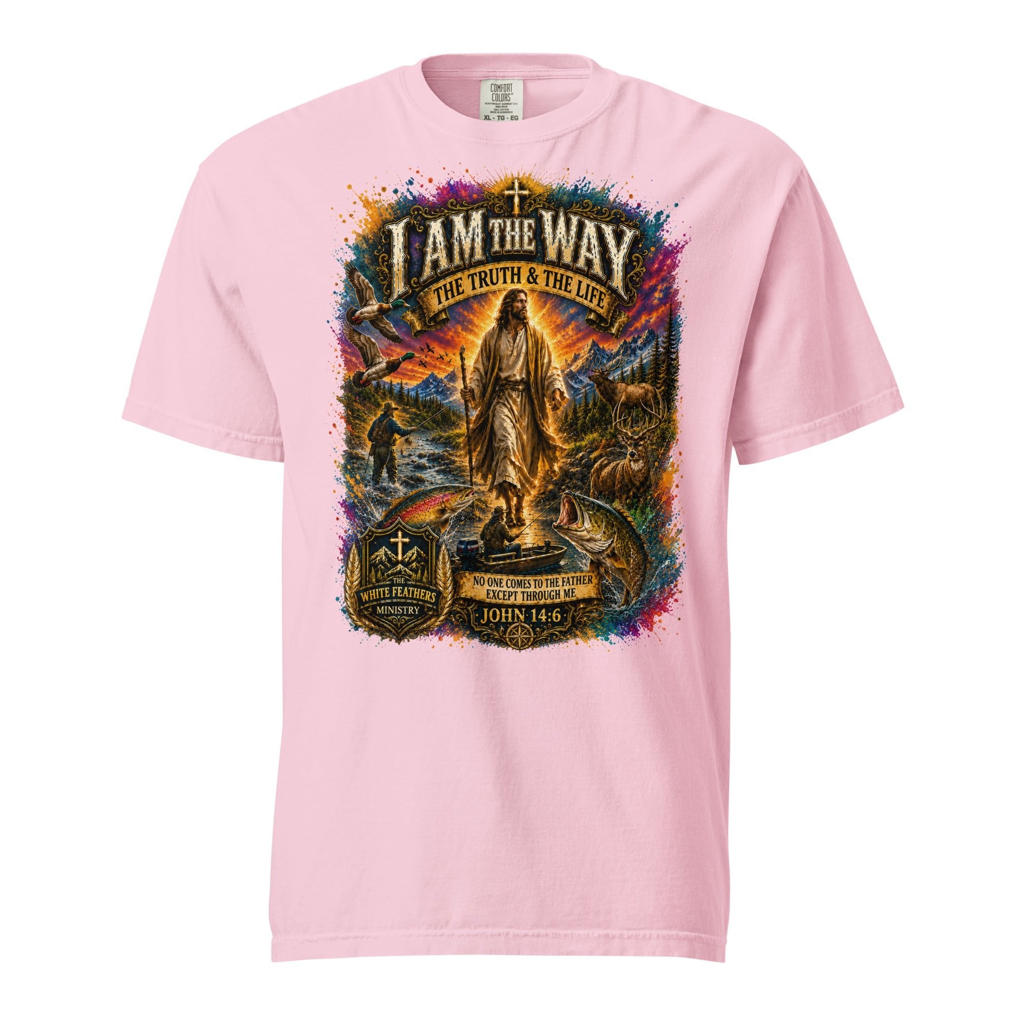 I Am the Way Christian T-Shirt - The White Feathers Ministry