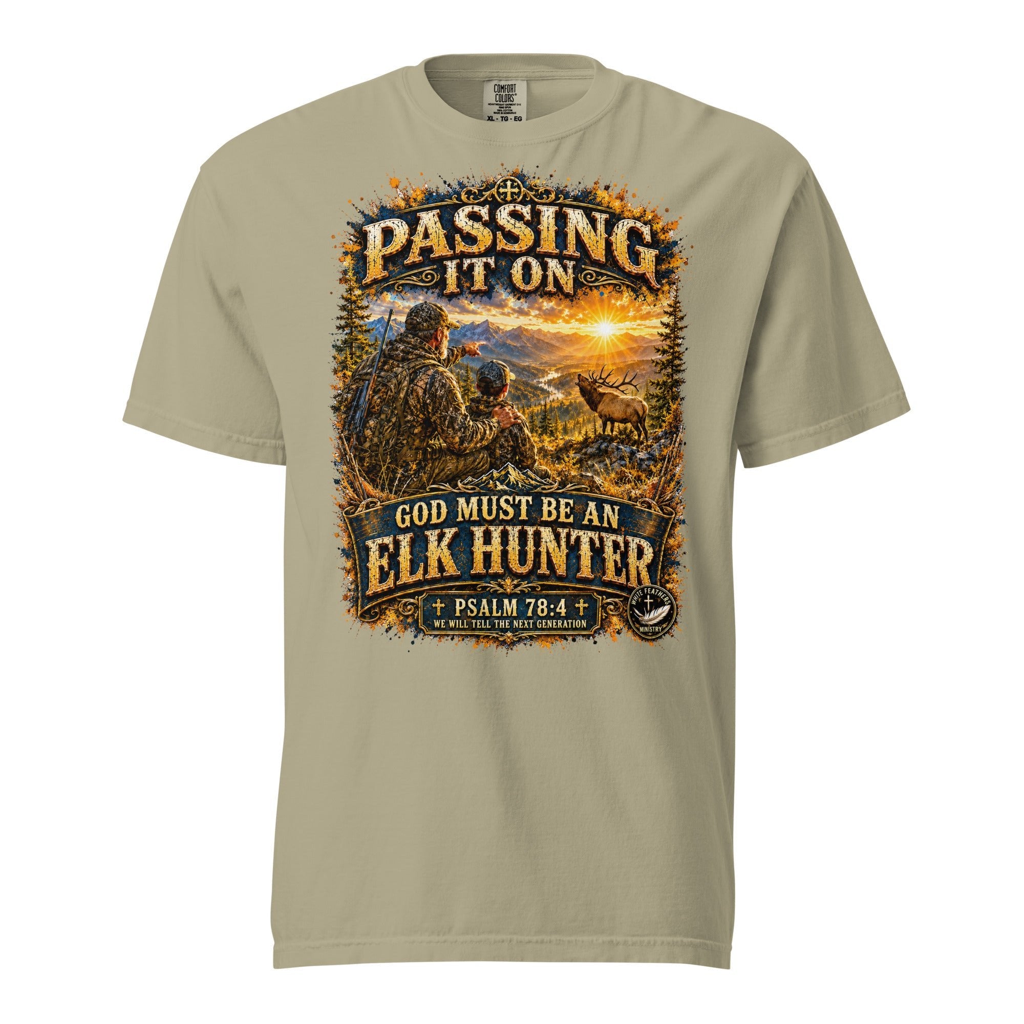 Passing It On Unisex T-Shirt - The White Feathers Ministry