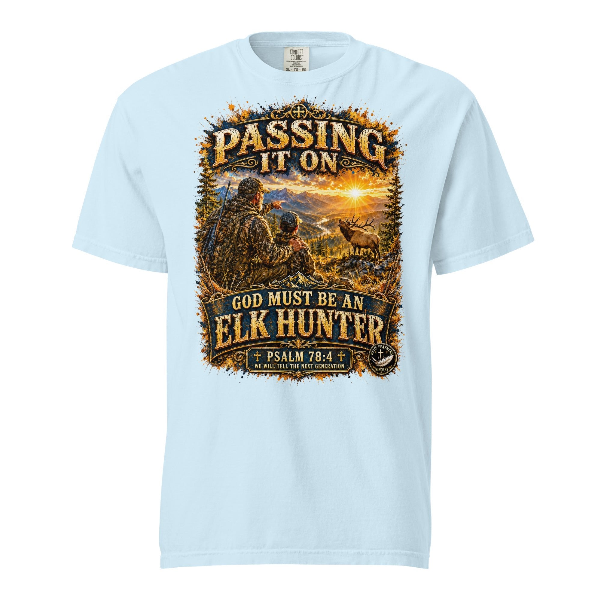 Passing It On Unisex T-Shirt - The White Feathers Ministry
