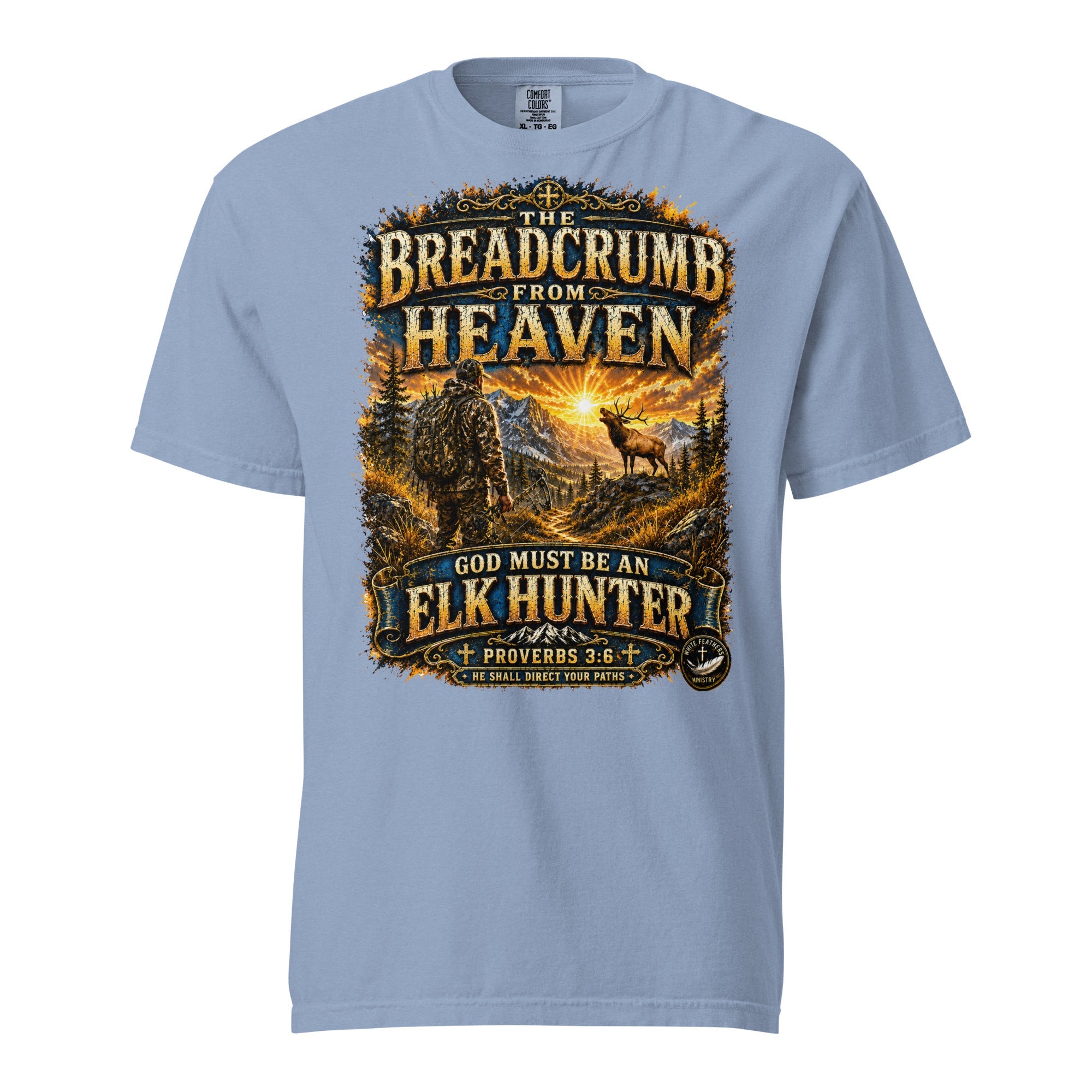 The Breadcrumb from Heaven Unisex T-Shirt - The White Feathers Ministry