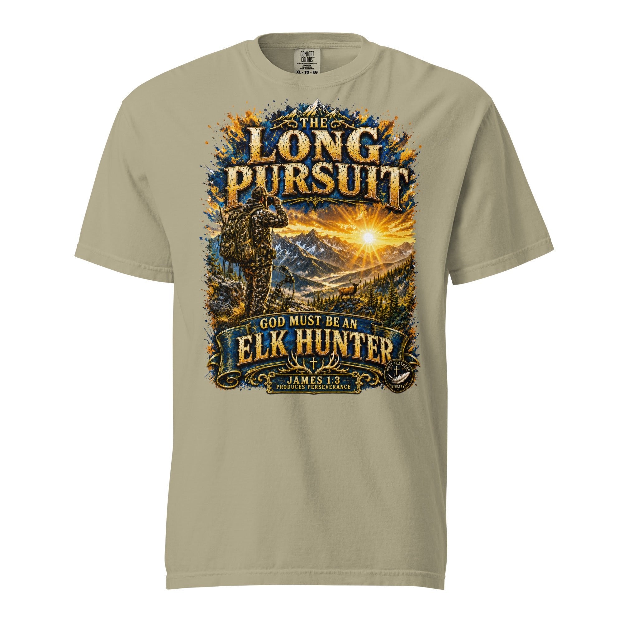 The Long Pursuit Unisex T-Shirt - The White Feathers Ministry