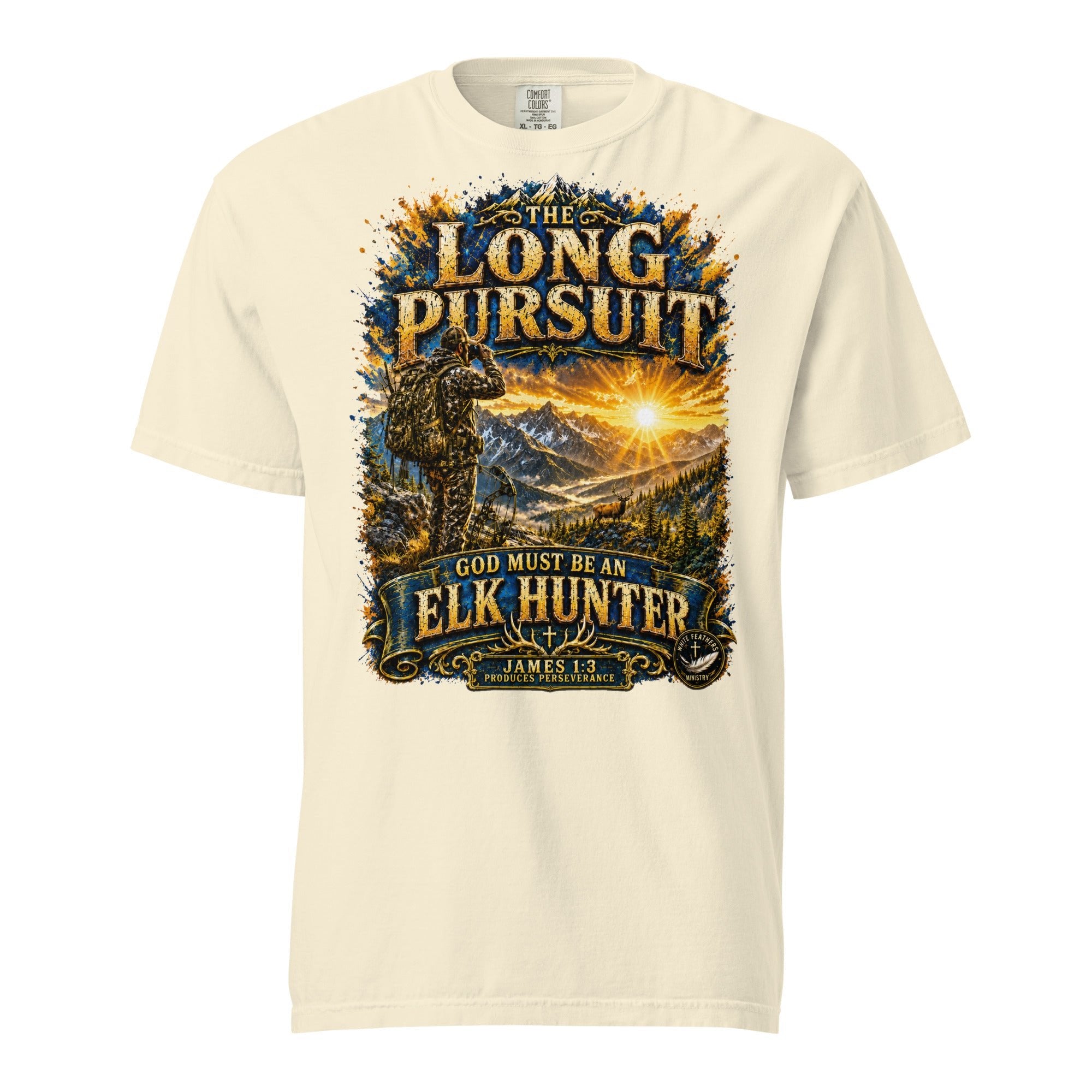 The Long Pursuit Unisex T-Shirt - The White Feathers Ministry