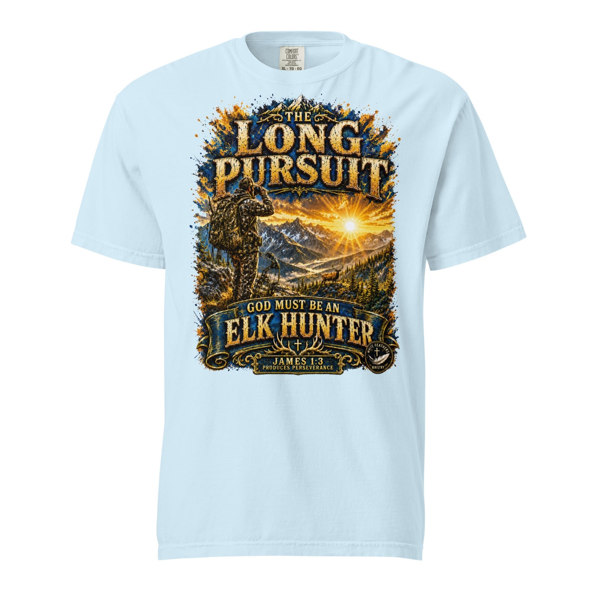 The Long Pursuit Unisex T-Shirt - The White Feathers Ministry