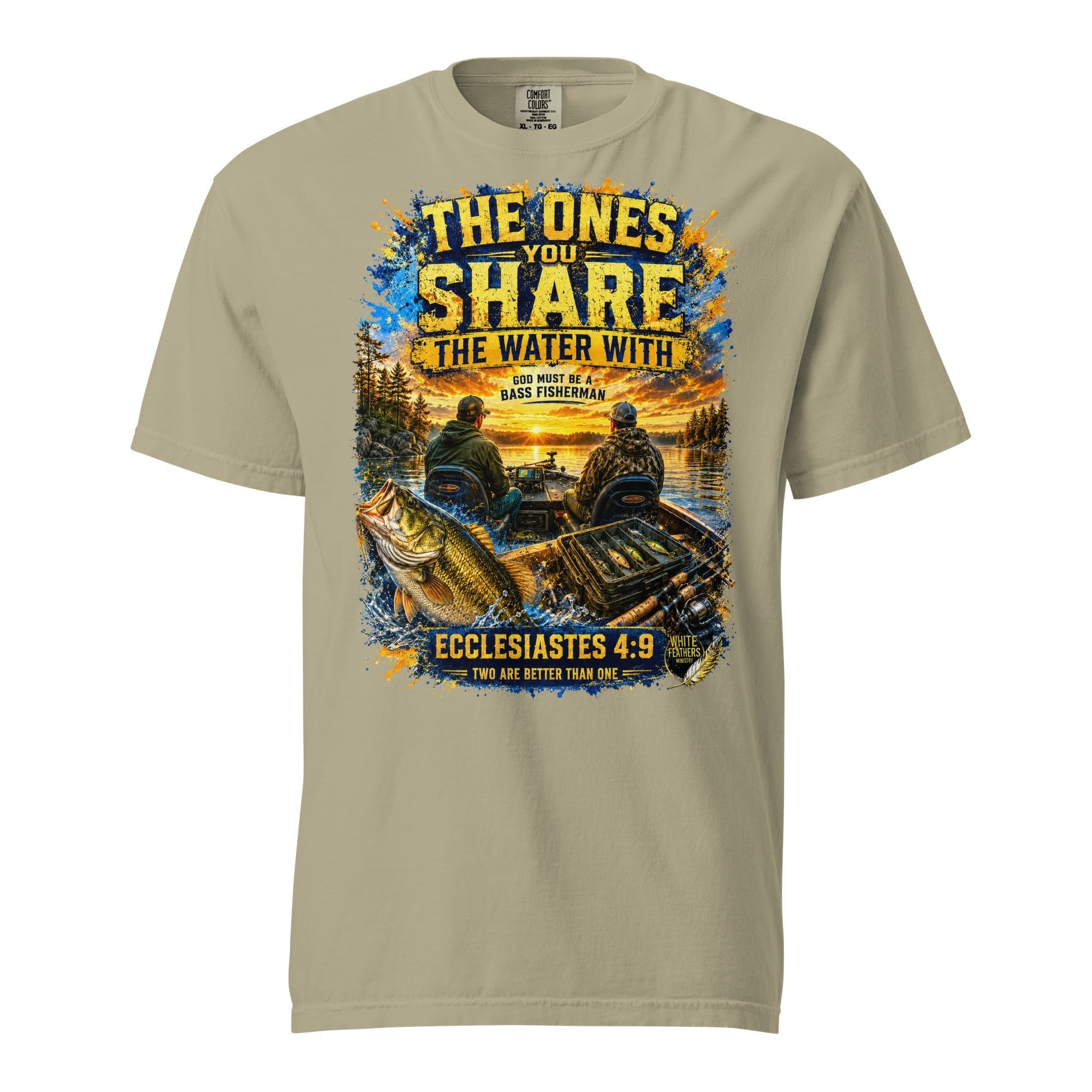 The Ones You Share the Water With Unisex T-Shirt - The White Feathers Ministry