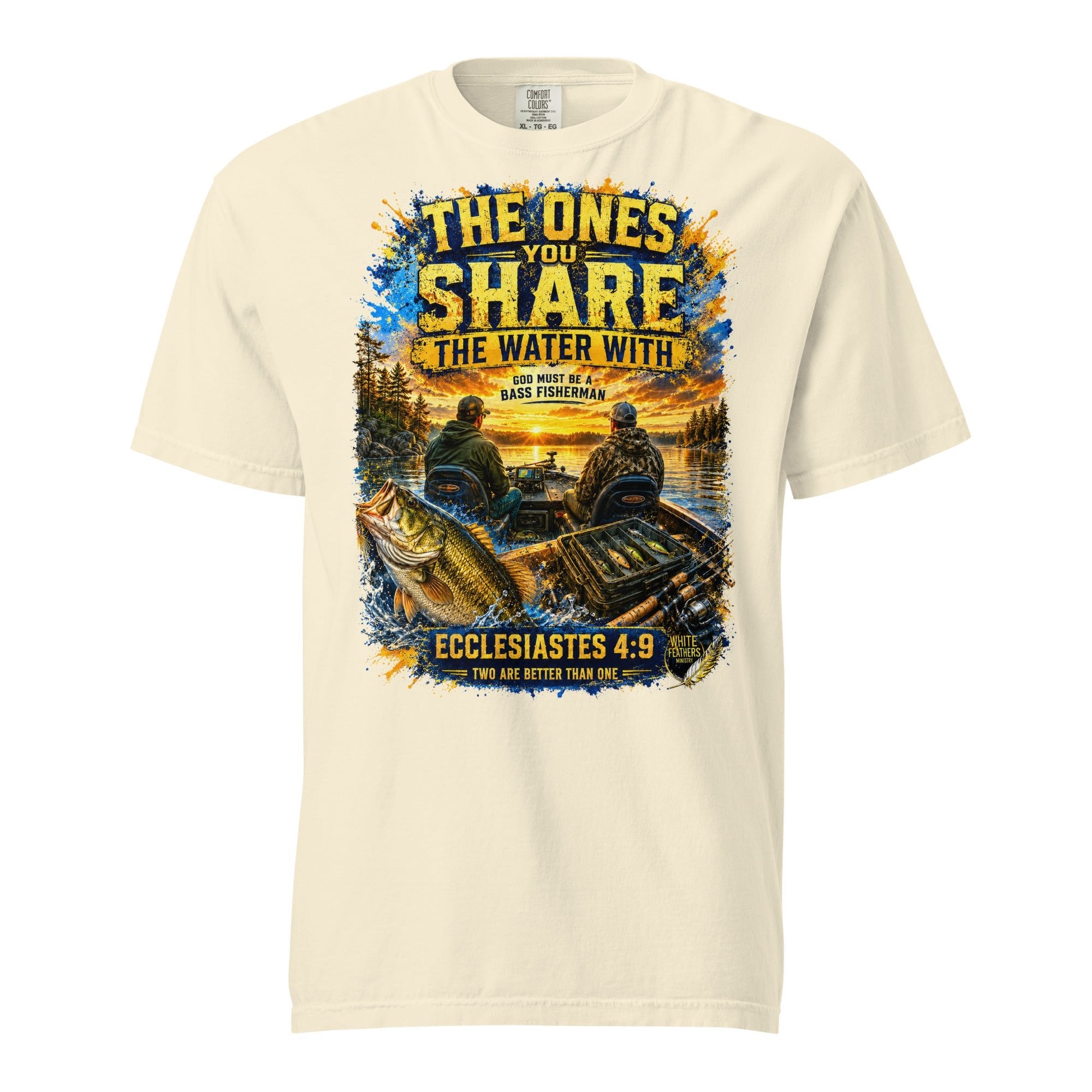 The Ones You Share the Water With Unisex T-Shirt - The White Feathers Ministry