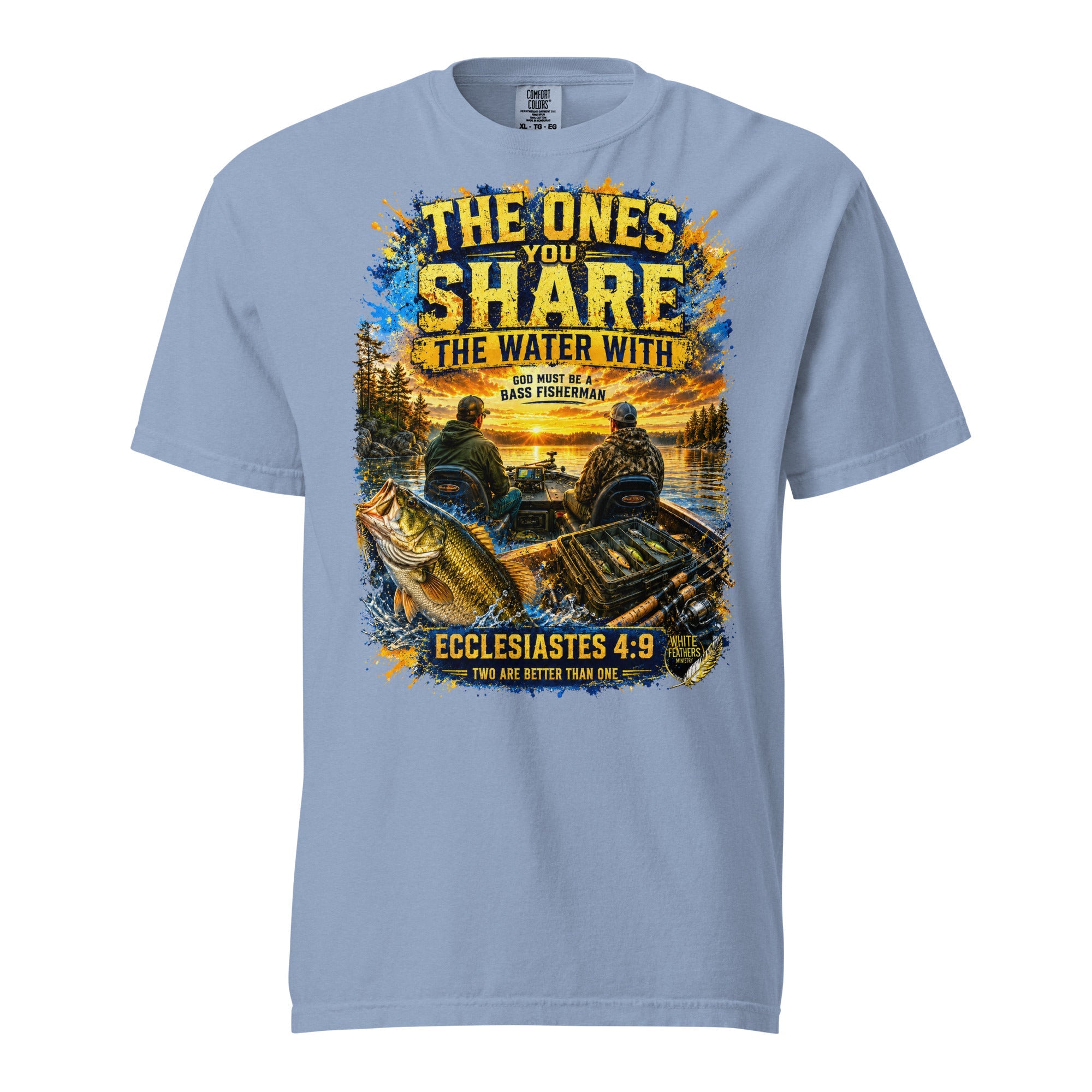 The Ones You Share the Water With Unisex T-Shirt - The White Feathers Ministry
