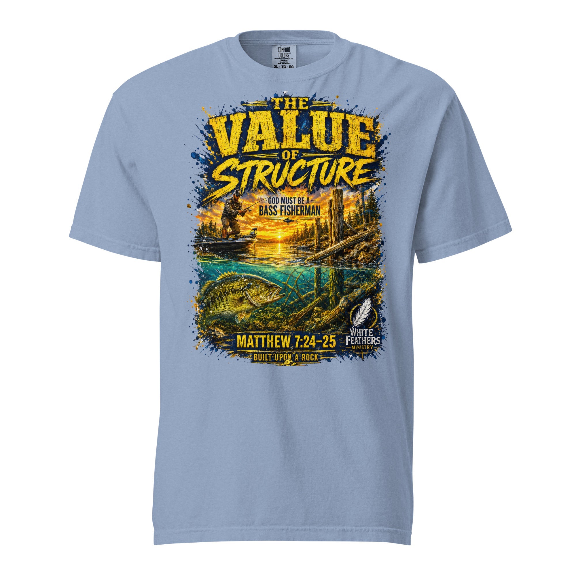The Value of Structure Unisex T-Shirt - The White Feathers Ministry