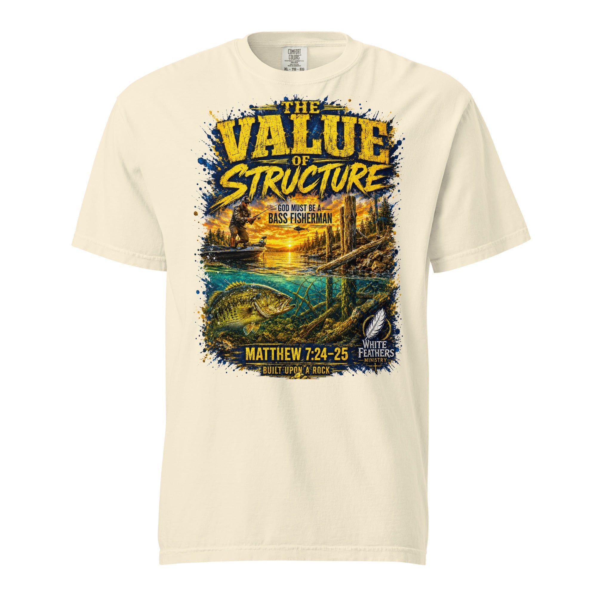 The Value of Structure Unisex T-Shirt - The White Feathers Ministry