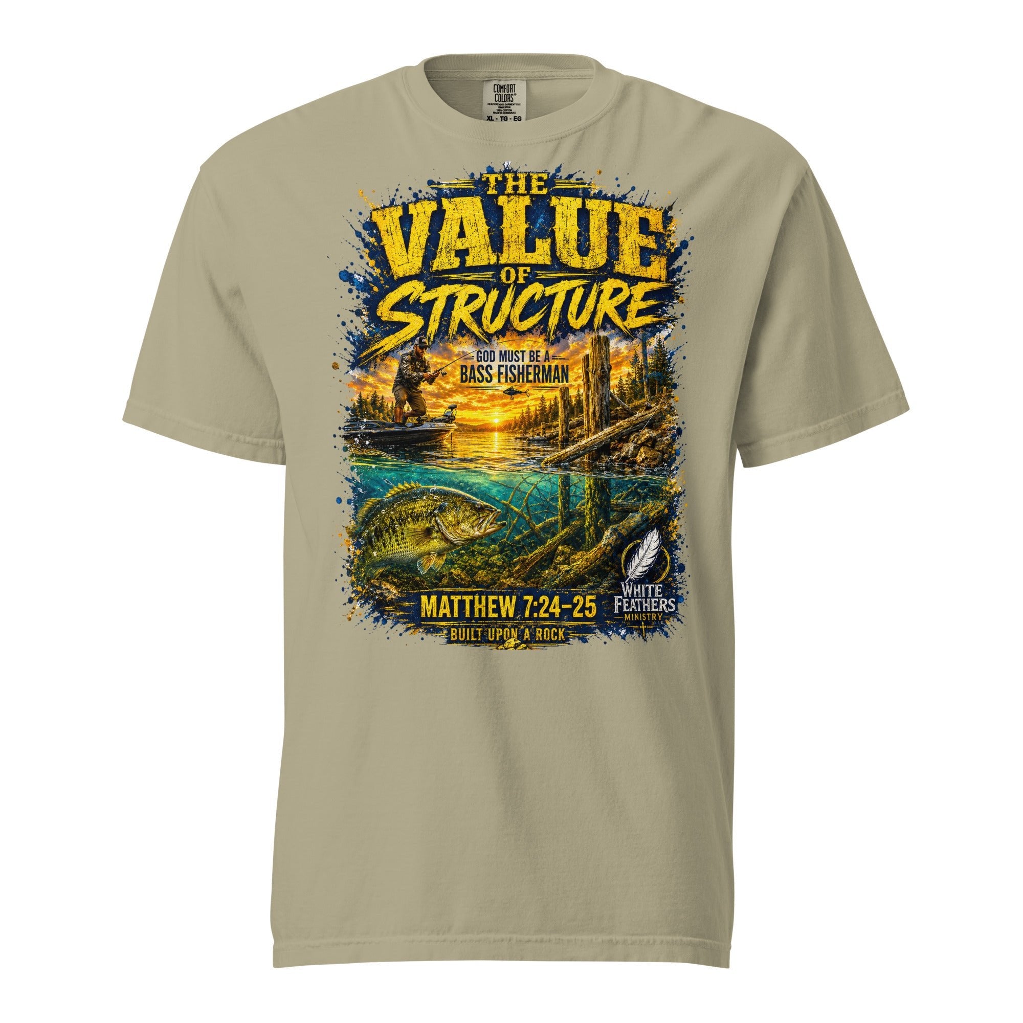 The Value of Structure Unisex T-Shirt - The White Feathers Ministry