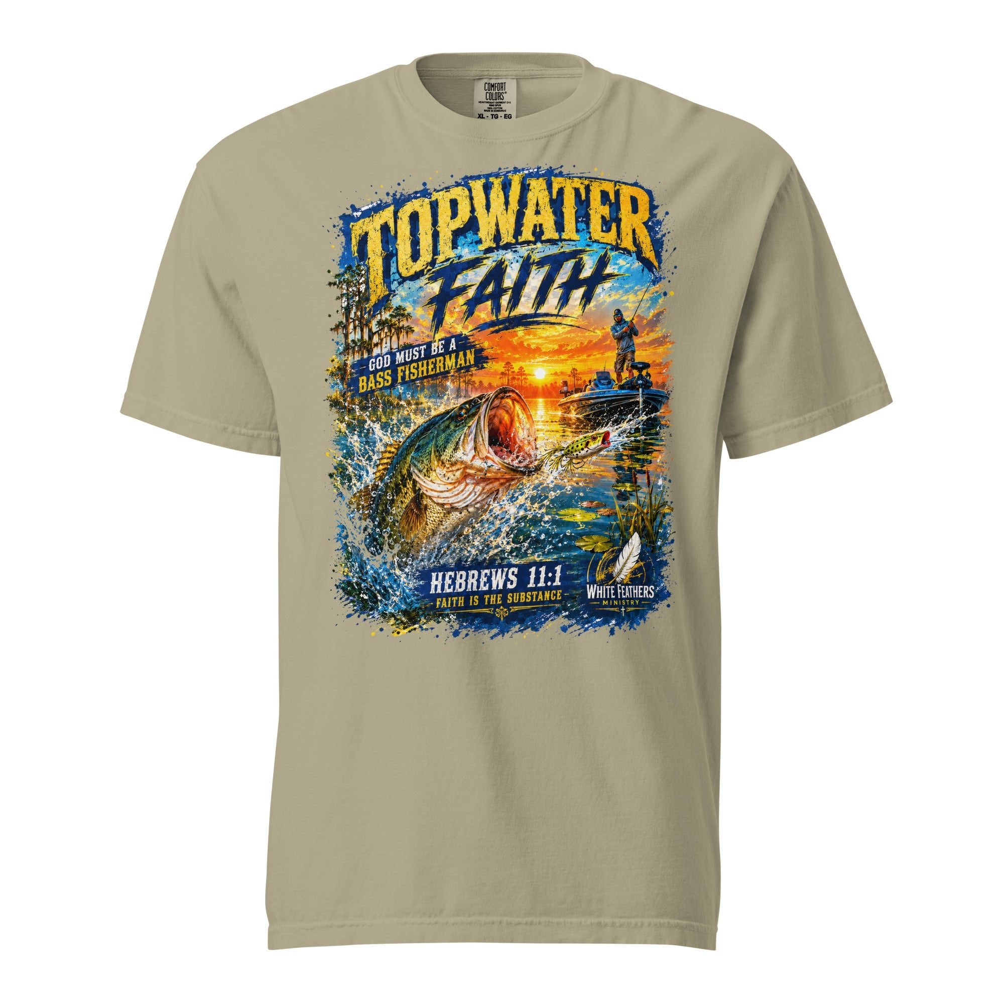 Topwater Faith Unisex T-Shirt - The White Feathers Ministry