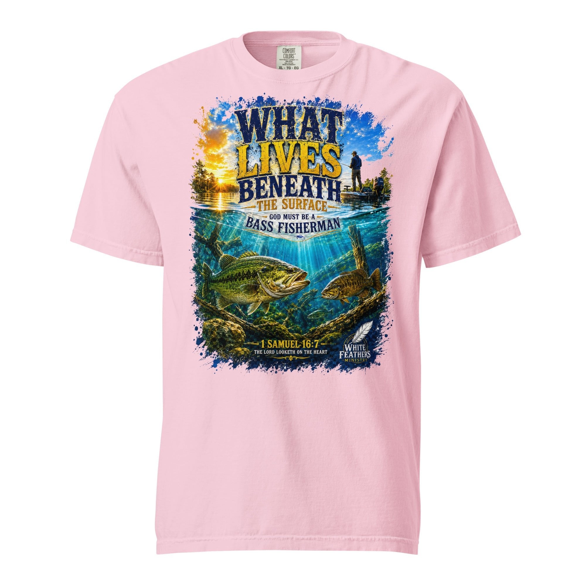 What Lives Beneath the Surface Unisex T-Shirt - The White Feathers Ministry