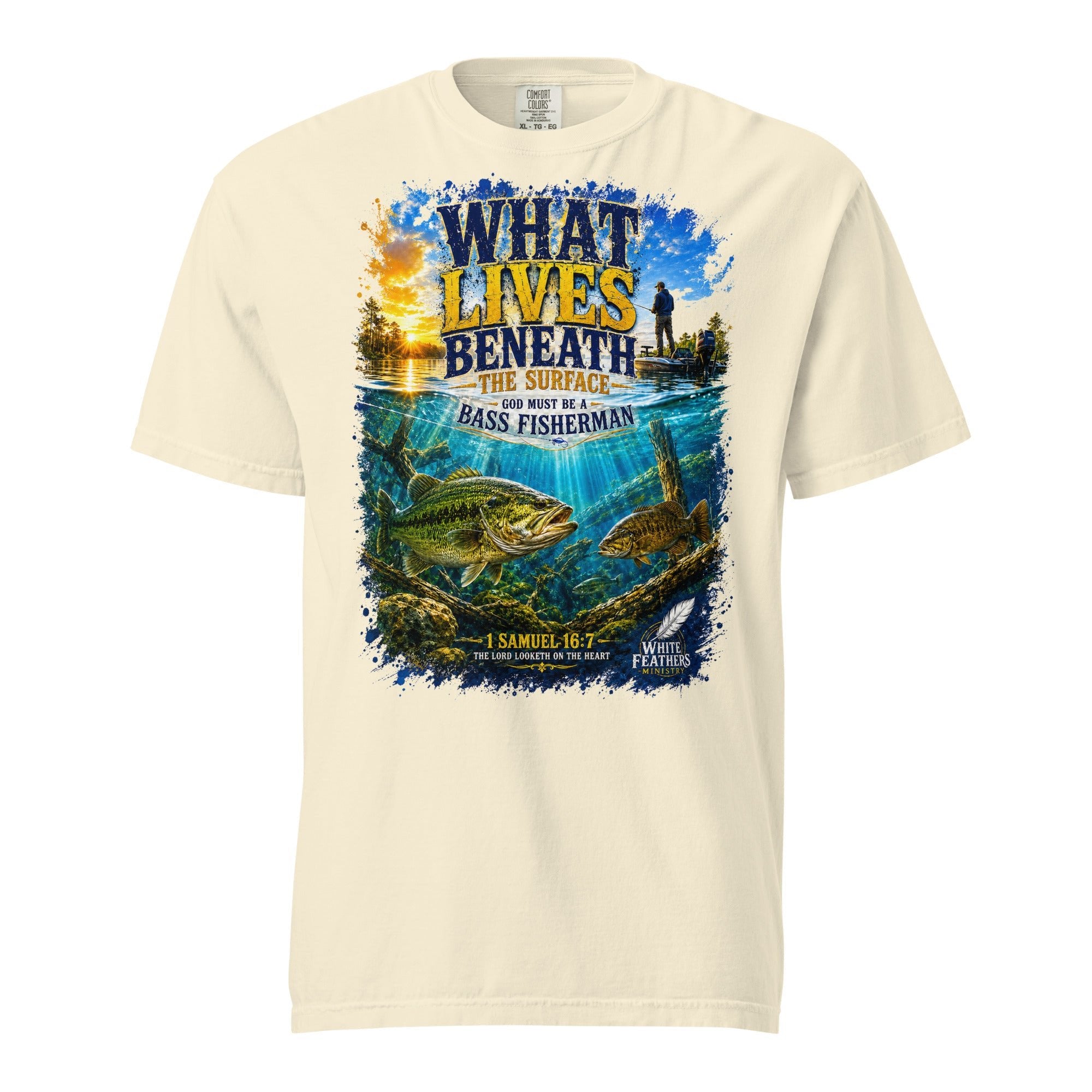 What Lives Beneath the Surface Unisex T-Shirt - The White Feathers Ministry