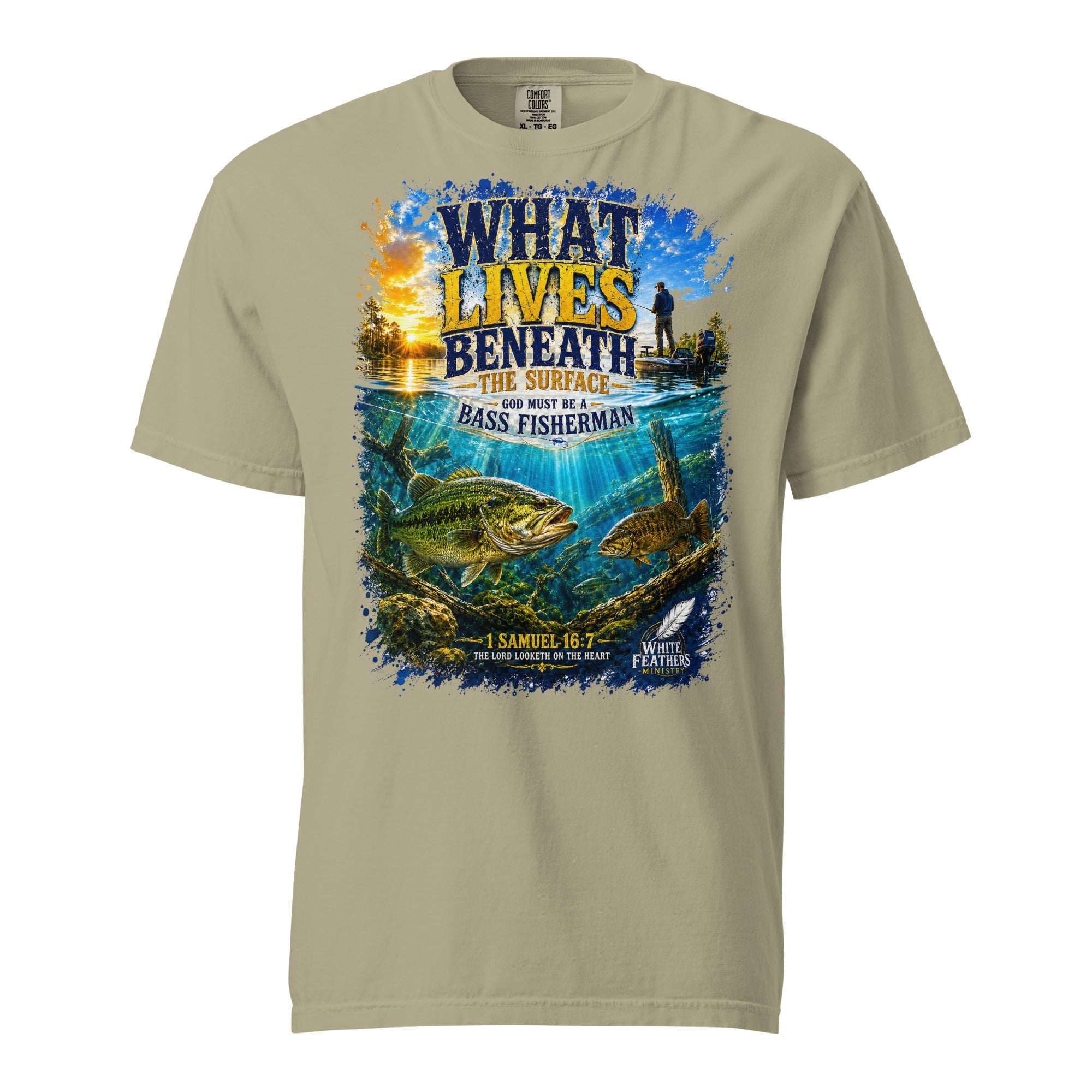 What Lives Beneath the Surface Unisex T-Shirt - The White Feathers Ministry