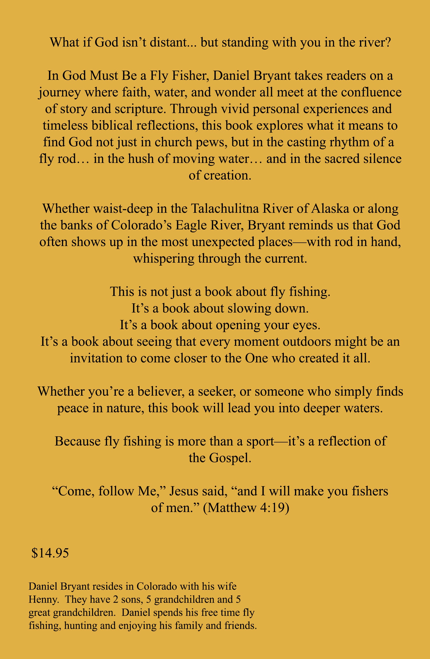 God Must Be a Fly Fisher | Book | Faith | Fly Fishing