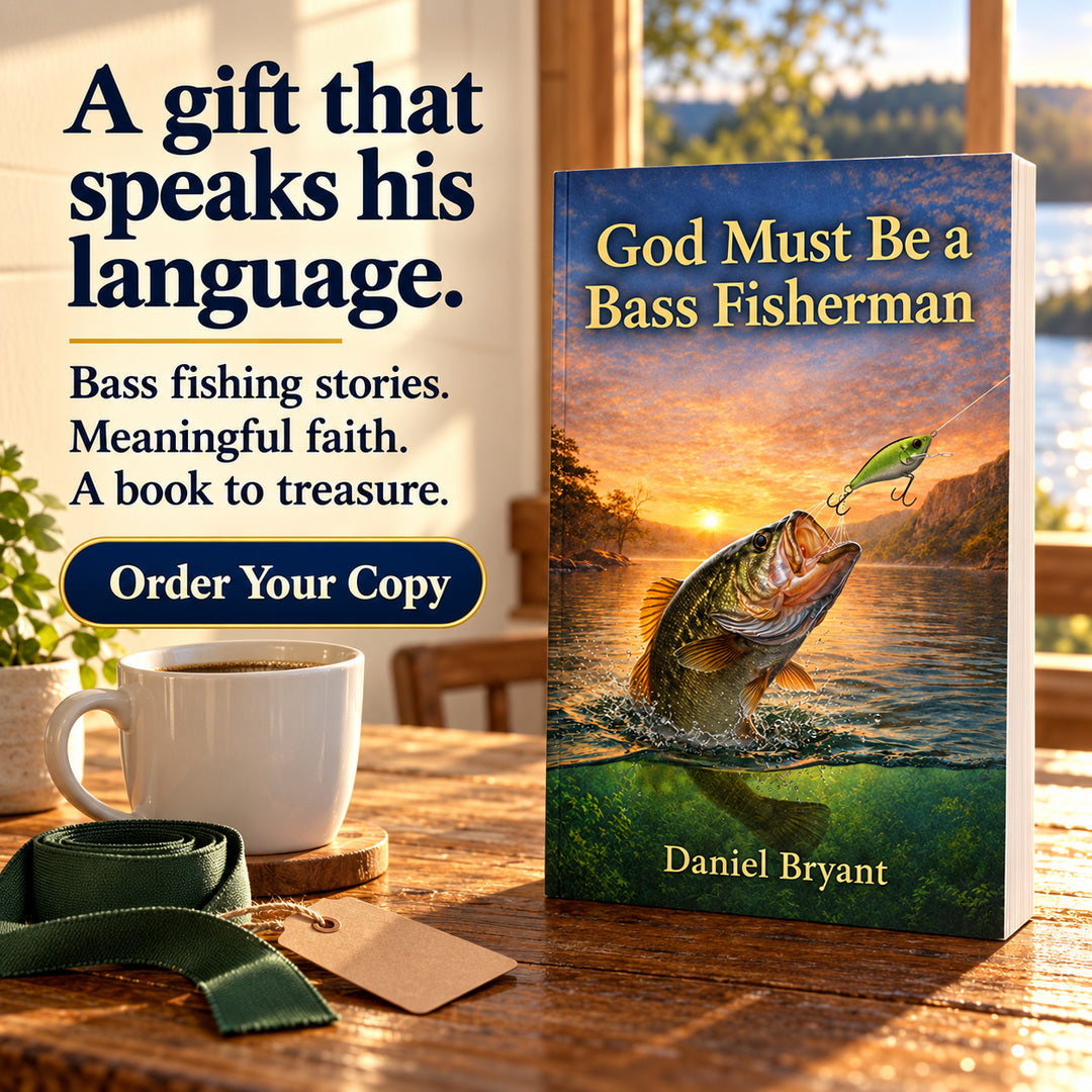 God Must Be a Bass Fisherman | Christian Bass Fishing Book