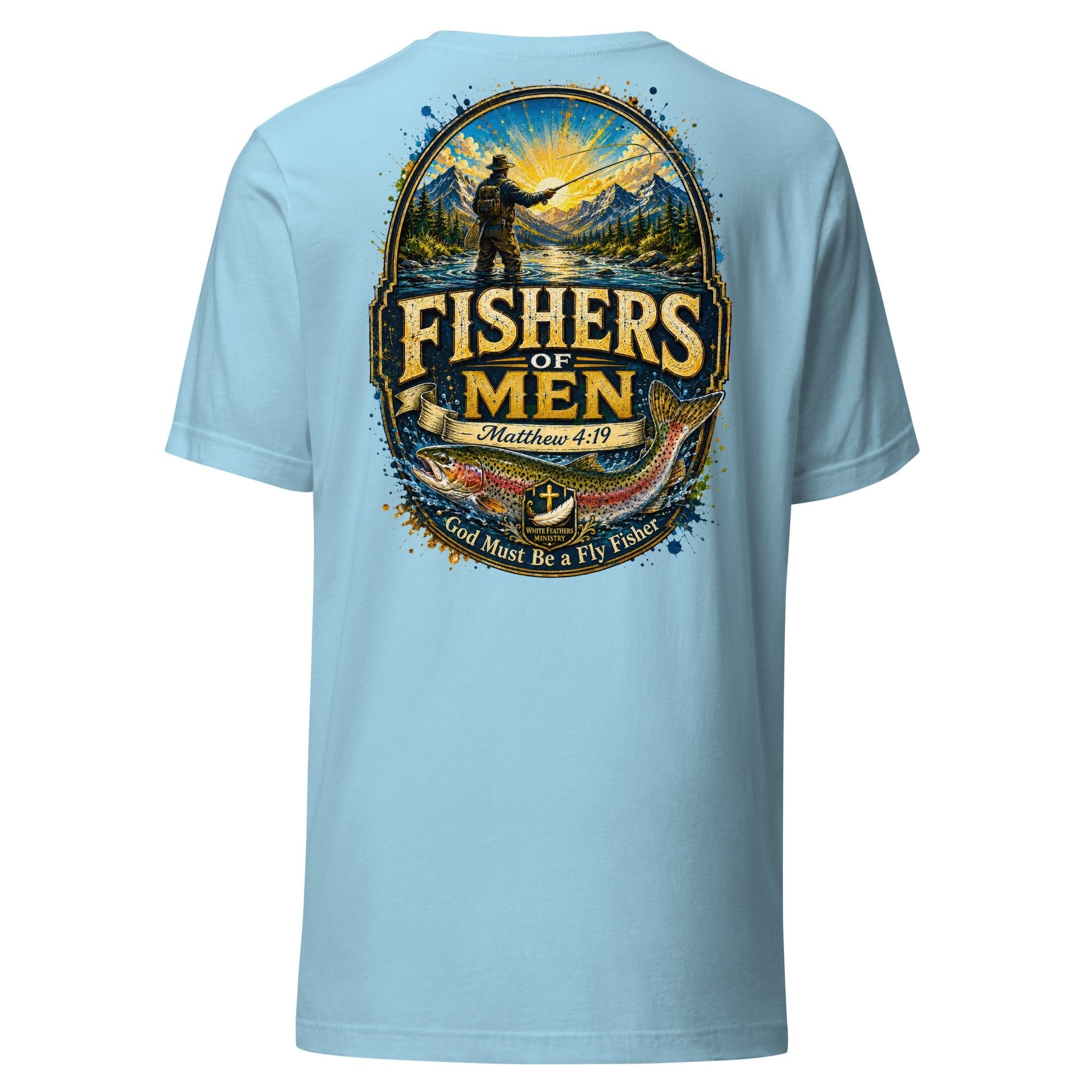 Fishers of Men Unisex T-Shirt - The White Feathers Ministry