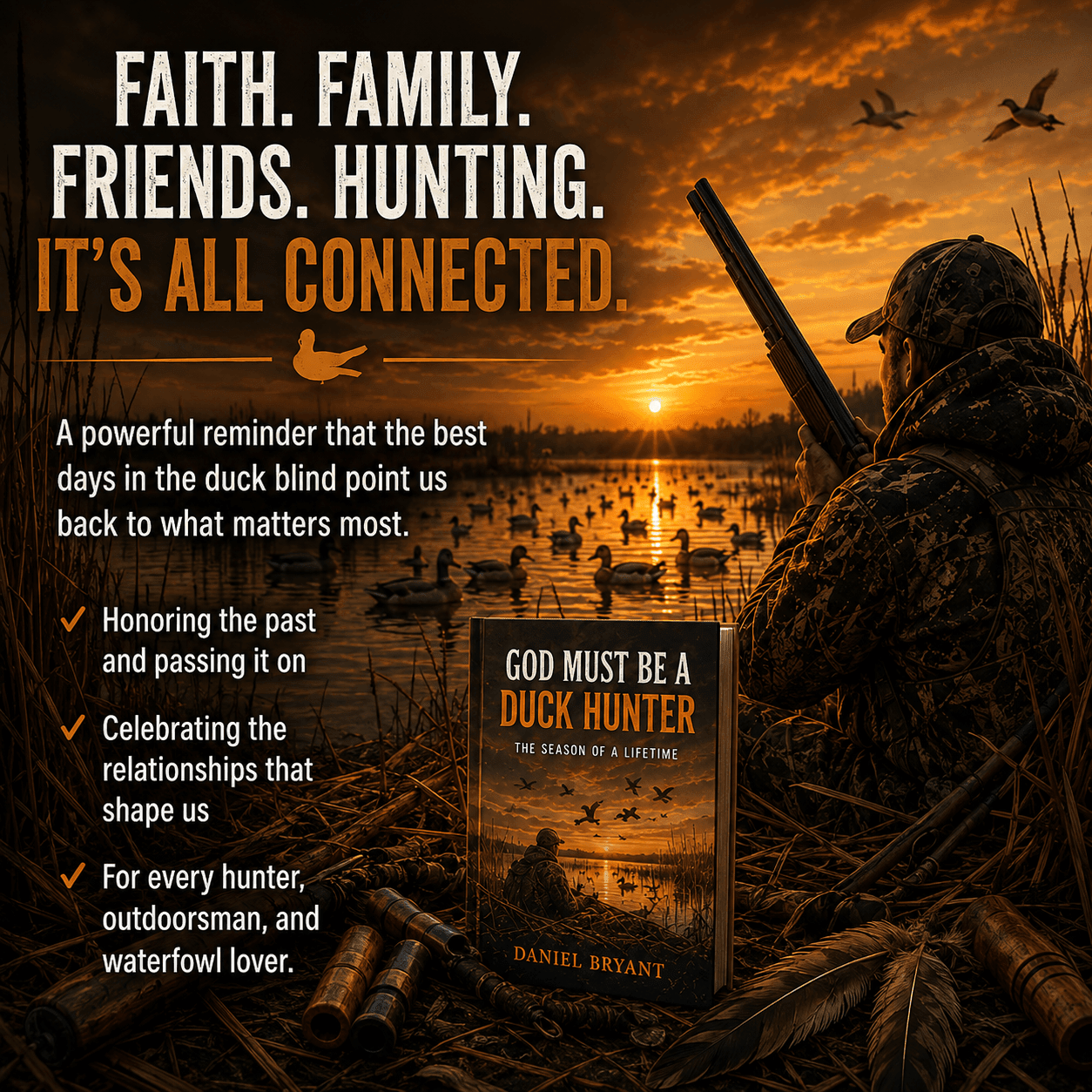 God Must Be a Duck Hunter | Book | Faith | Duck Hunting - The White Feathers Ministry