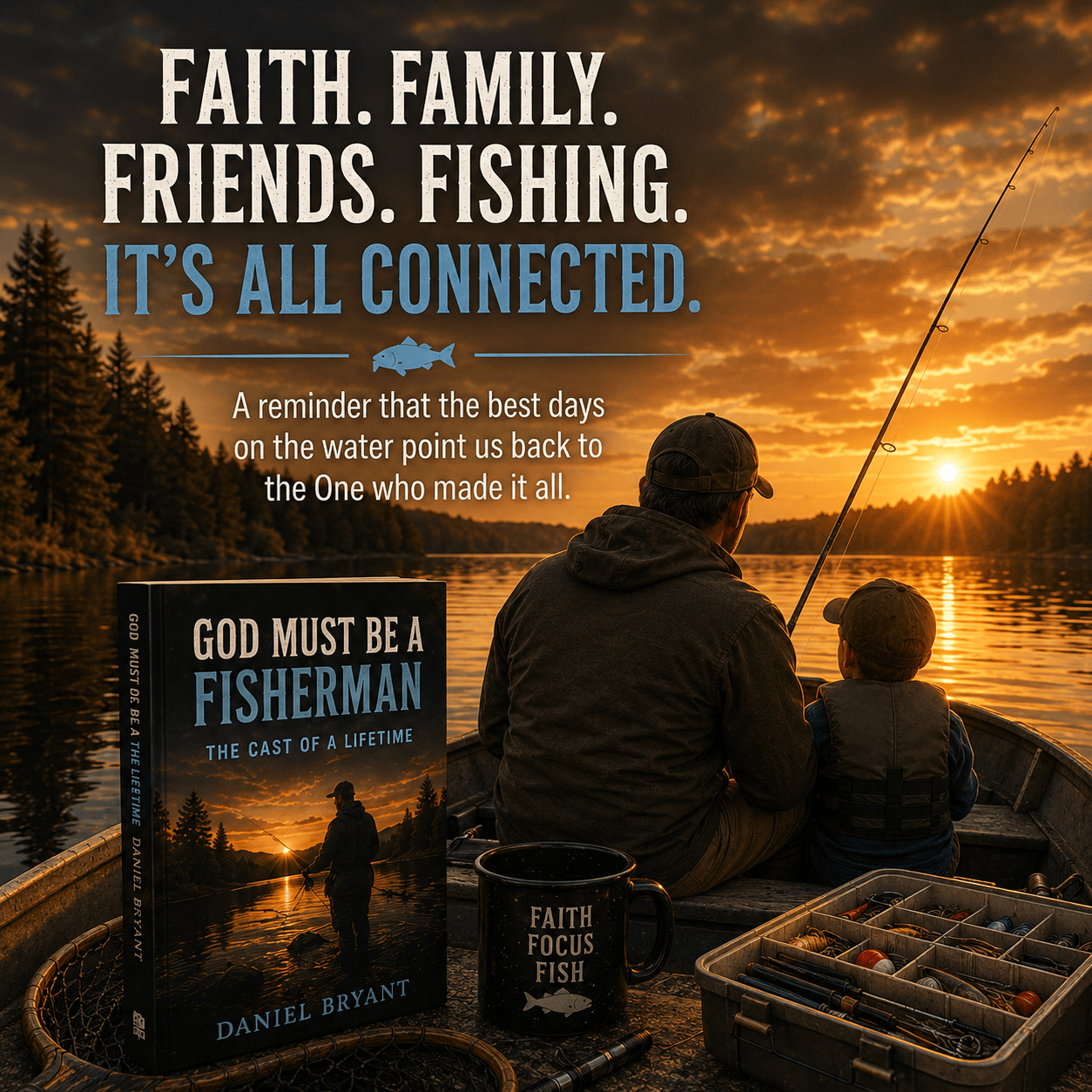 God Must Be a Fisherman | Book | Faith | Fishing - The White Feathers Ministry