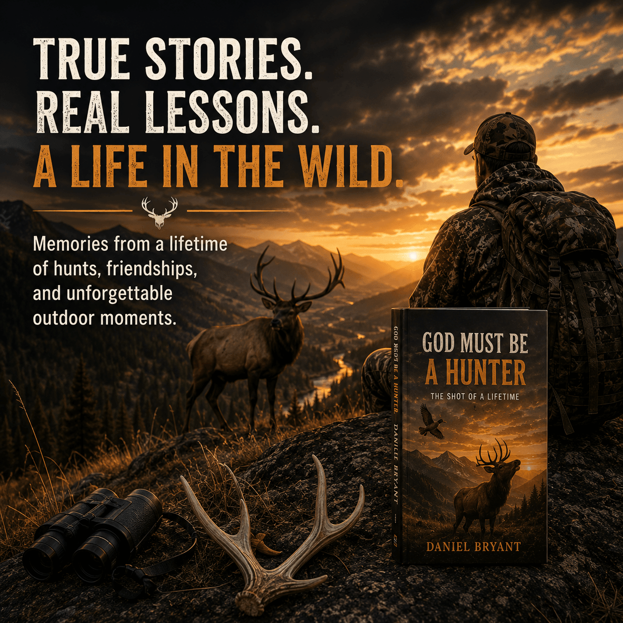 God Must Be a Hunter | Book | Faith | Hunting - The White Feathers Ministry