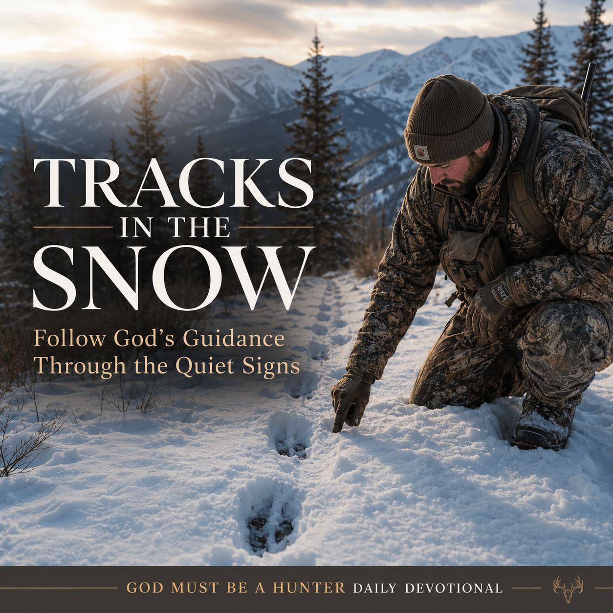 God Must Be a Hunter Devotional | Book | Faith | 31 Day Devotional | Hunting - The White Feathers Ministry