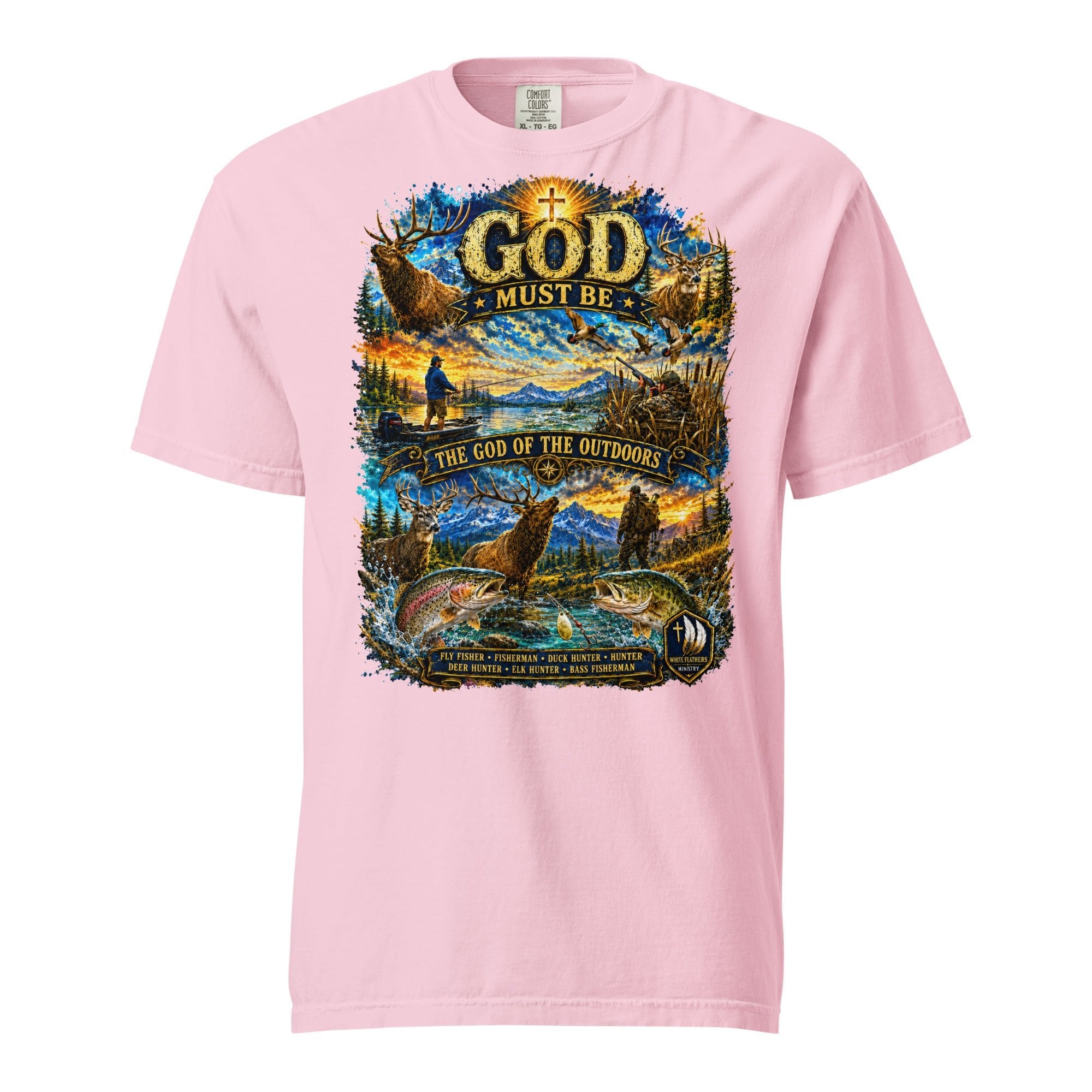 God of the Outdoors Unisex T-Shirt - The White Feathers Ministry
