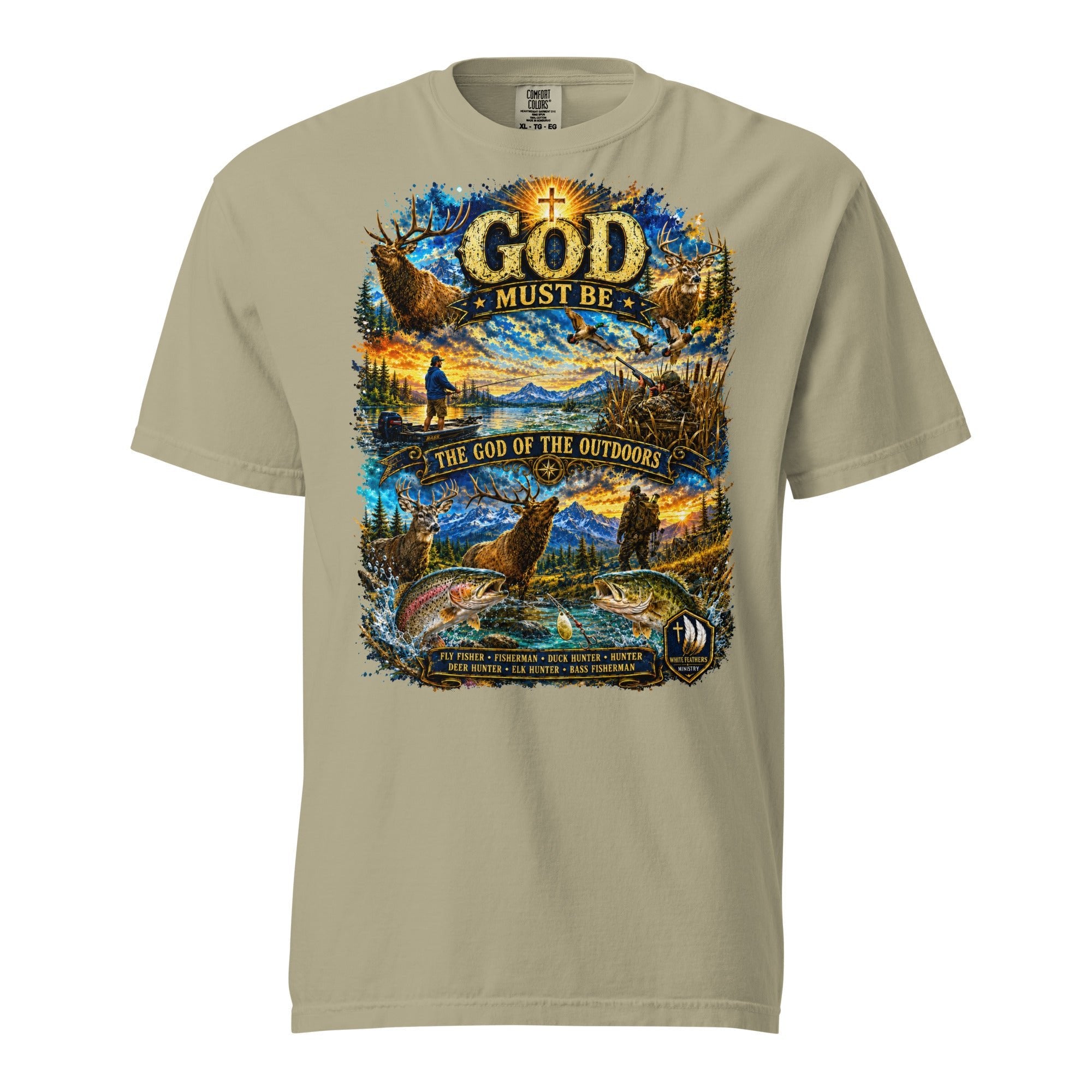 God of the Outdoors Unisex T-Shirt - The White Feathers Ministry