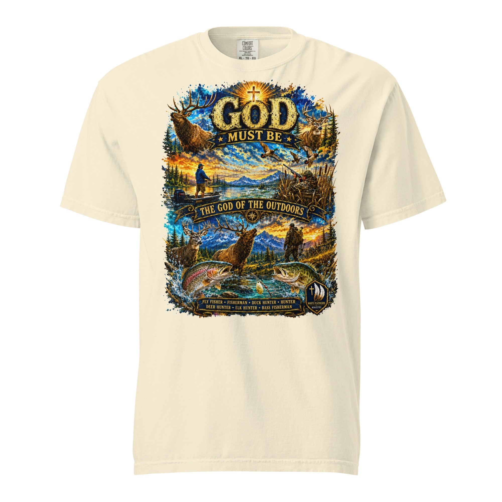 God of the Outdoors Unisex T-Shirt - The White Feathers Ministry