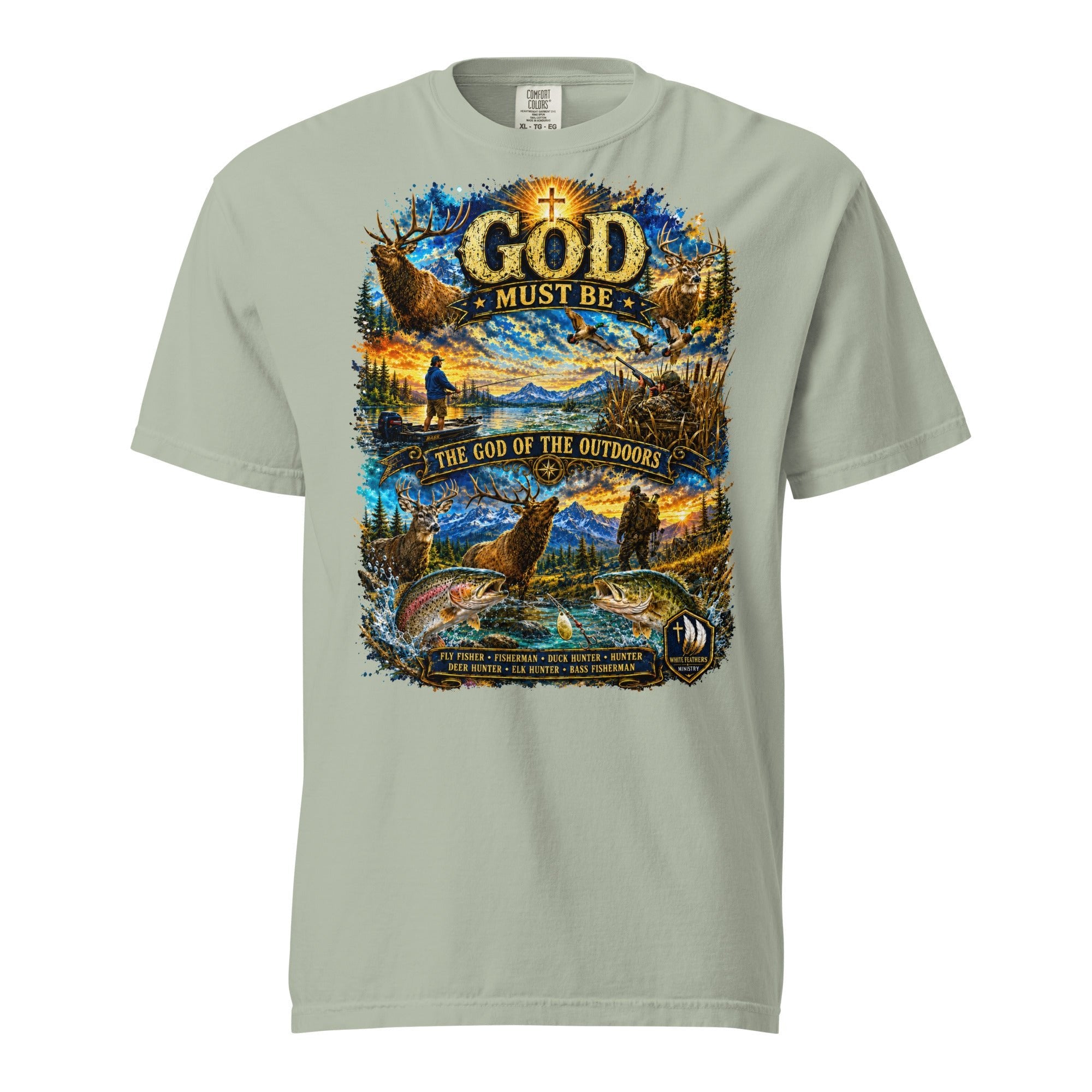 God of the Outdoors Unisex T-Shirt - The White Feathers Ministry