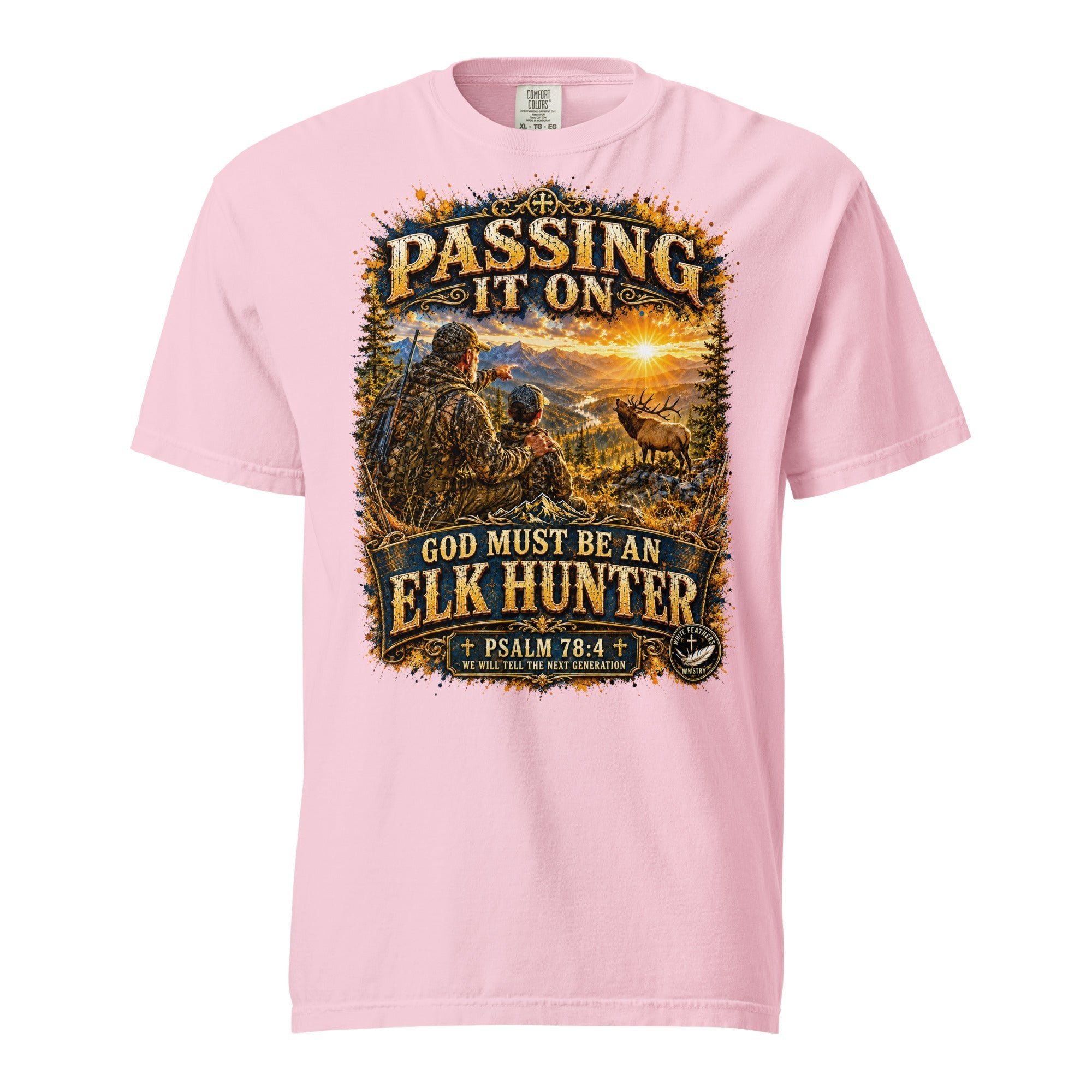 Passing It On Unisex T-Shirt - The White Feathers Ministry