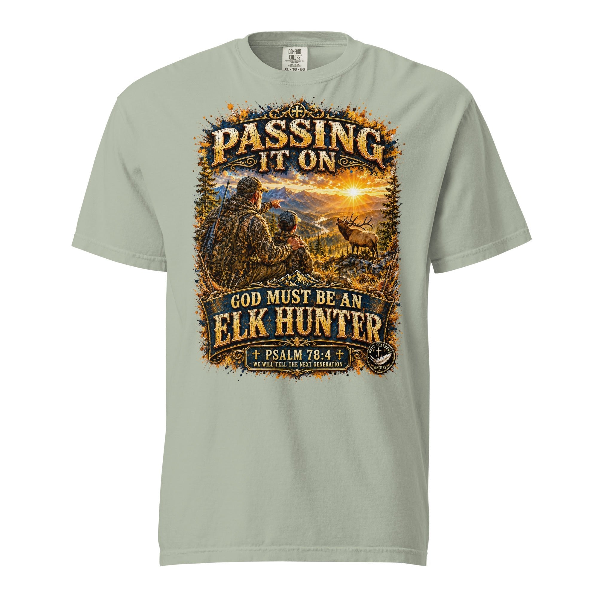 Passing It On Unisex T-Shirt - The White Feathers Ministry