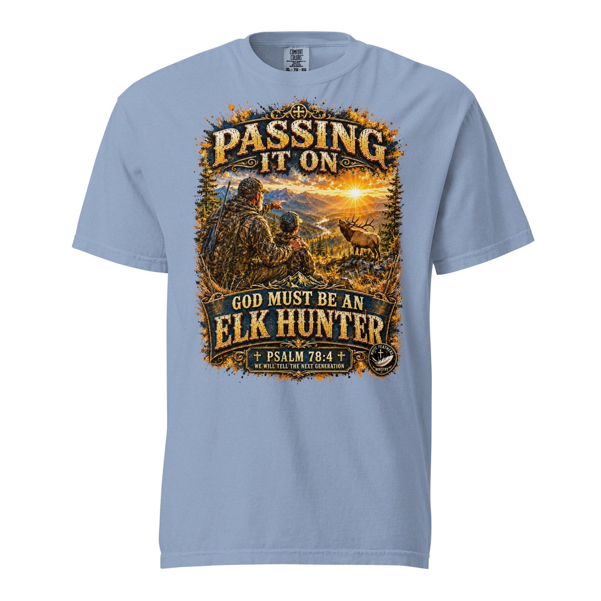 Passing It On Unisex T-Shirt - The White Feathers Ministry