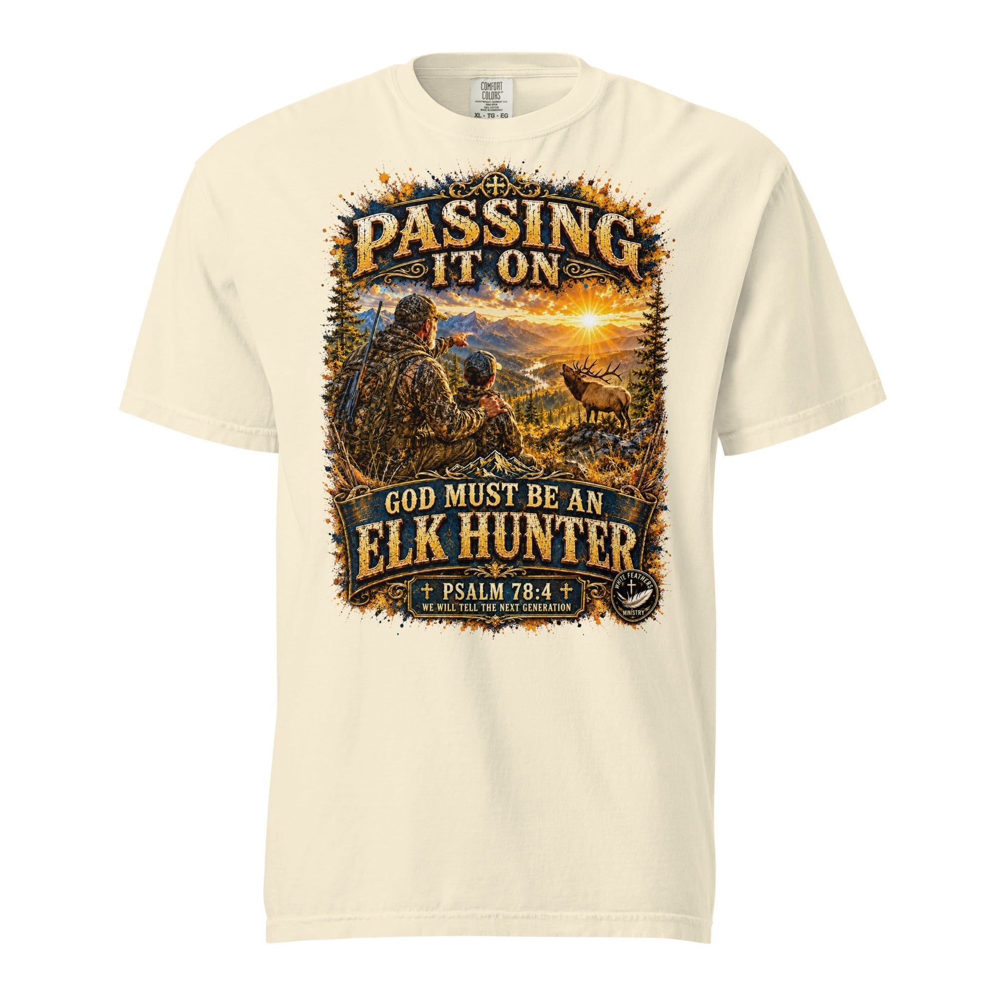 Passing It On Unisex T-Shirt - The White Feathers Ministry