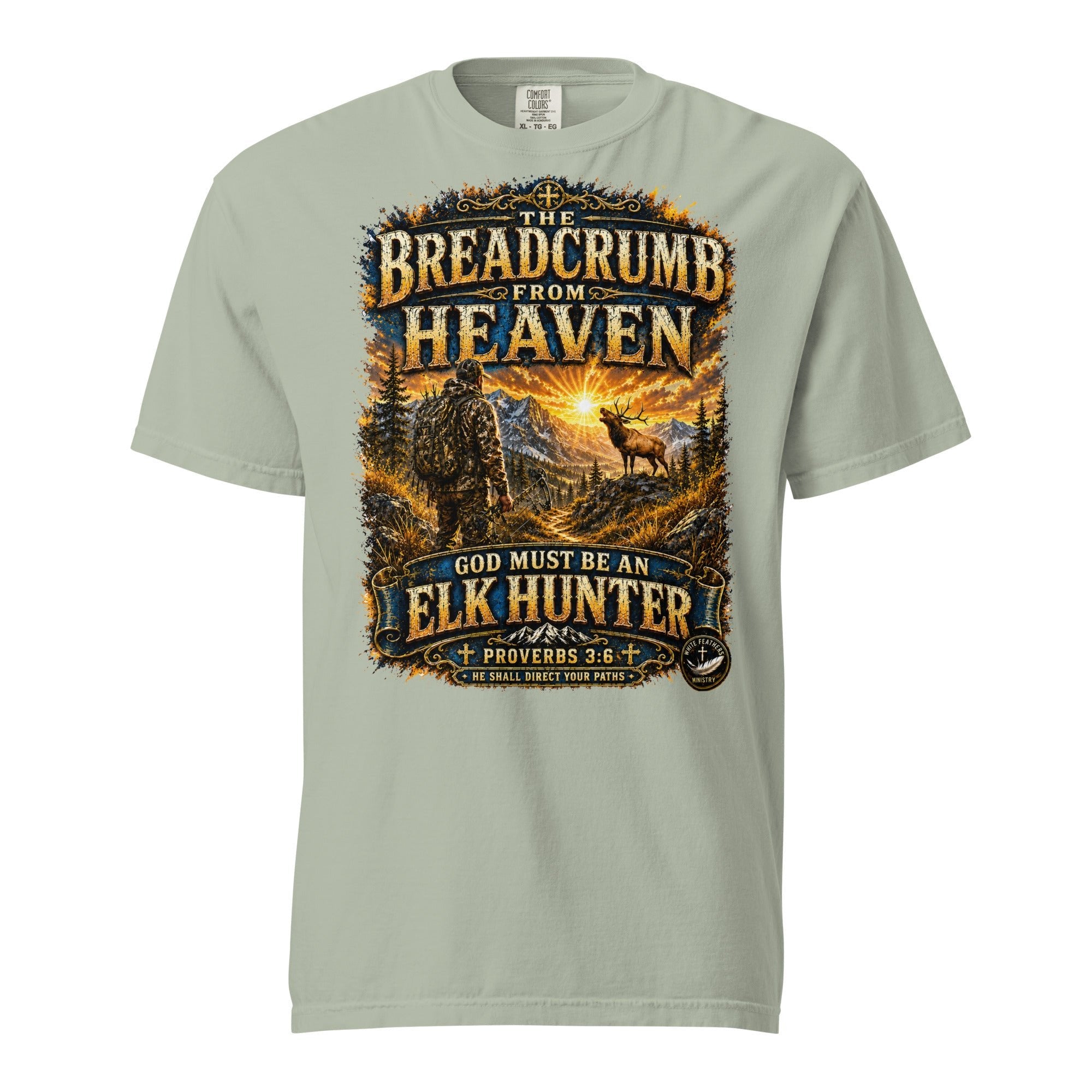 The Breadcrumb from Heaven Unisex T-Shirt - The White Feathers Ministry