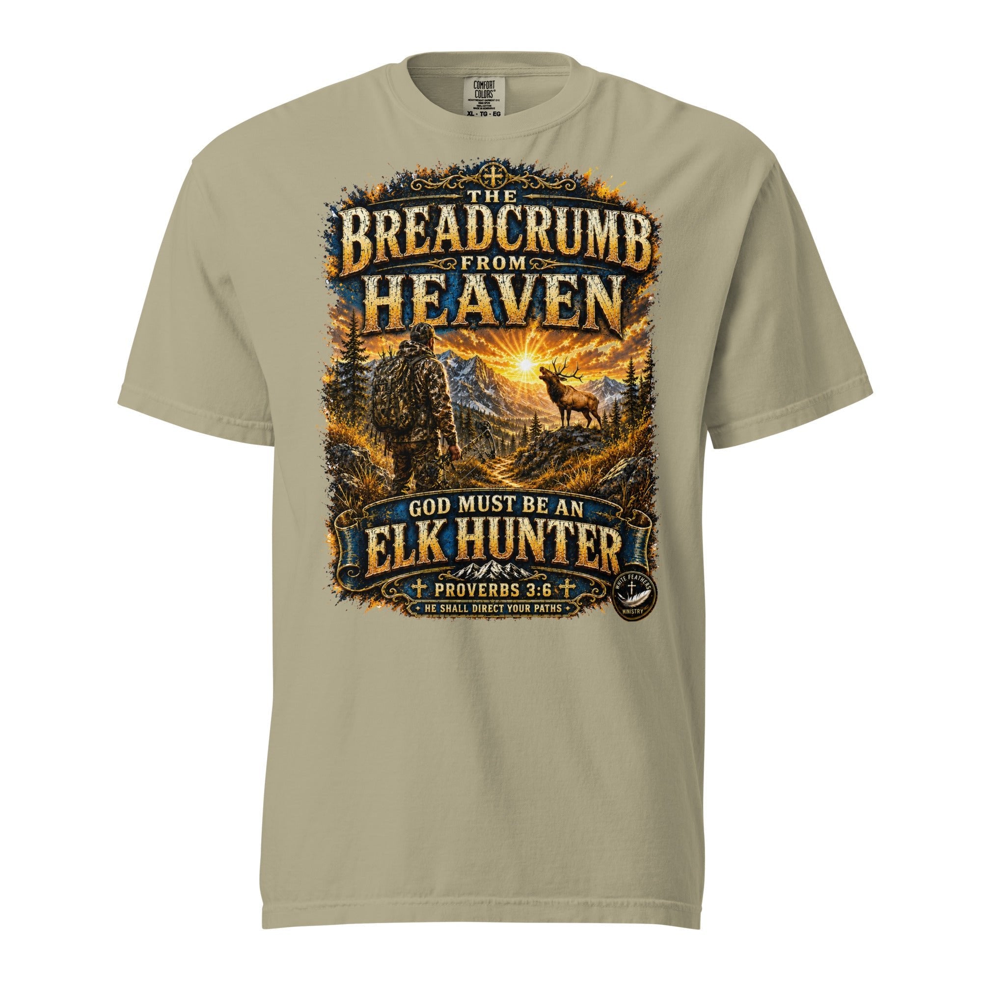 The Breadcrumb from Heaven Unisex T-Shirt - The White Feathers Ministry