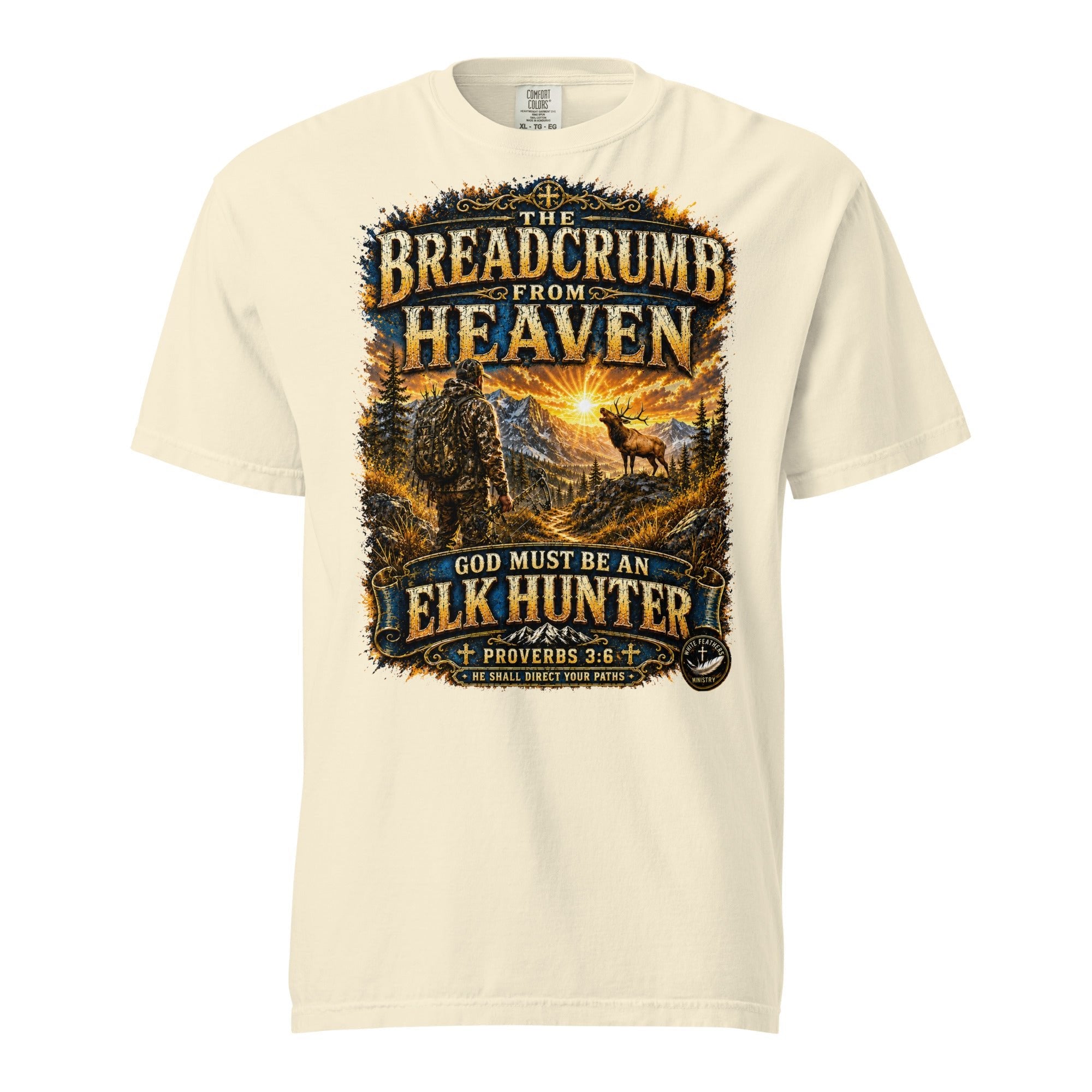 The Breadcrumb from Heaven Unisex T-Shirt - The White Feathers Ministry