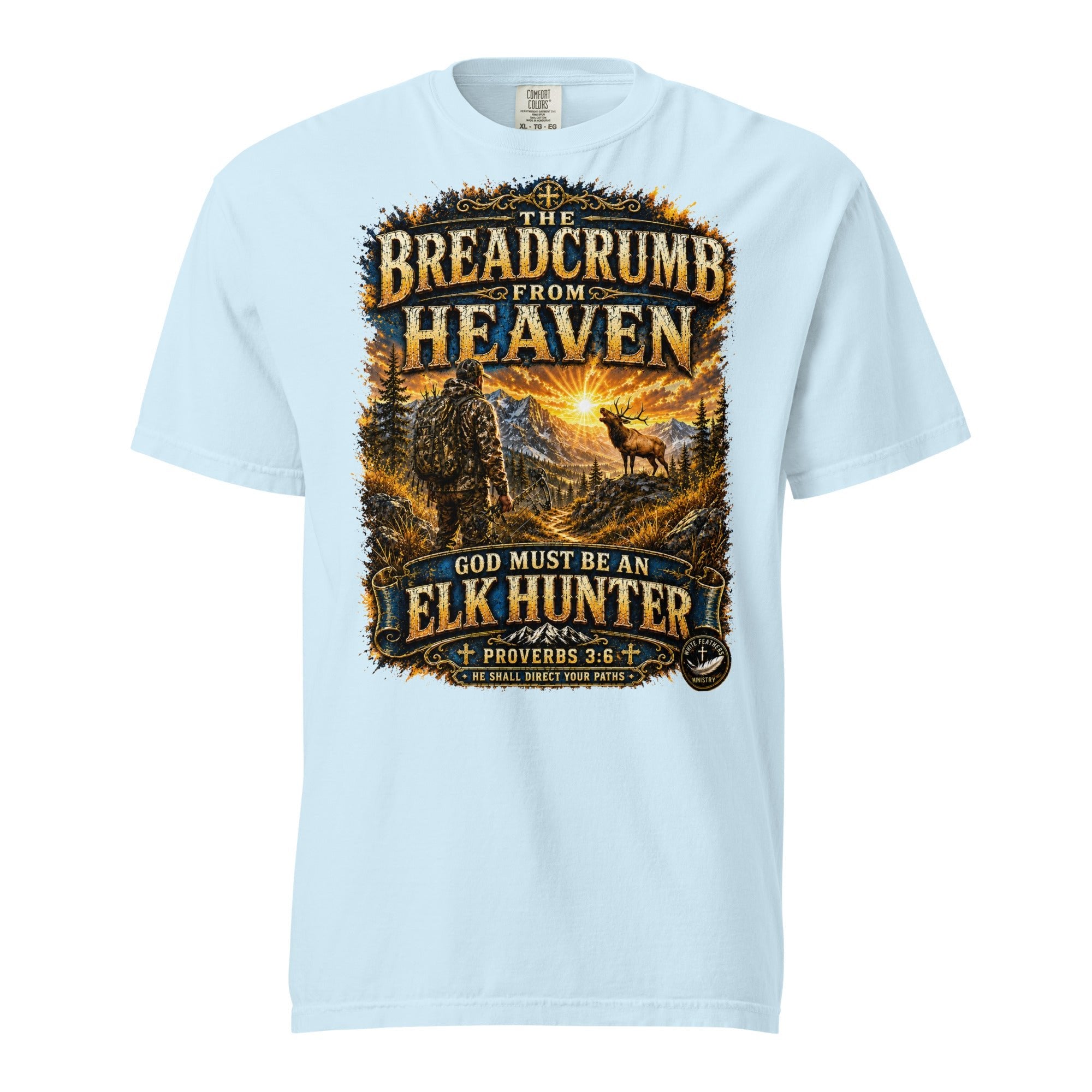 The Breadcrumb from Heaven Unisex T-Shirt - The White Feathers Ministry