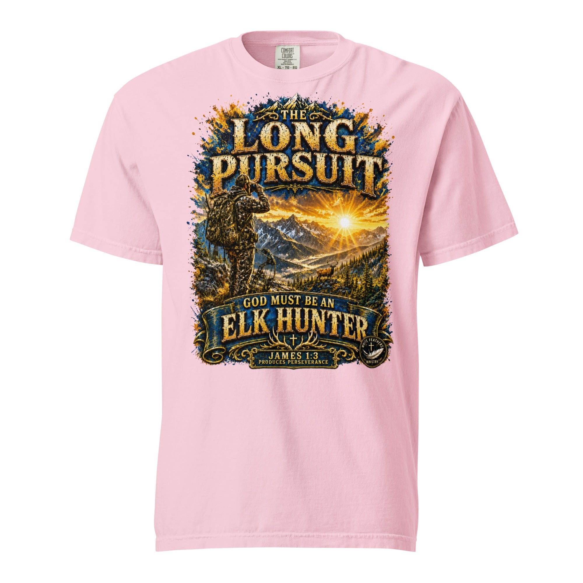 The Long Pursuit Unisex T-Shirt - The White Feathers Ministry