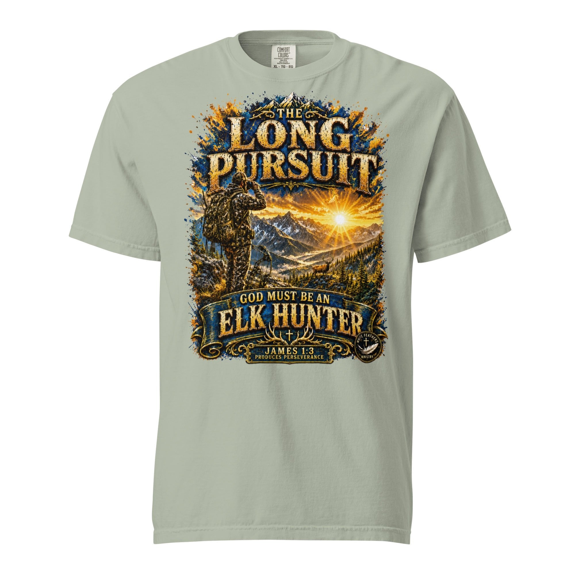 The Long Pursuit Unisex T-Shirt - The White Feathers Ministry