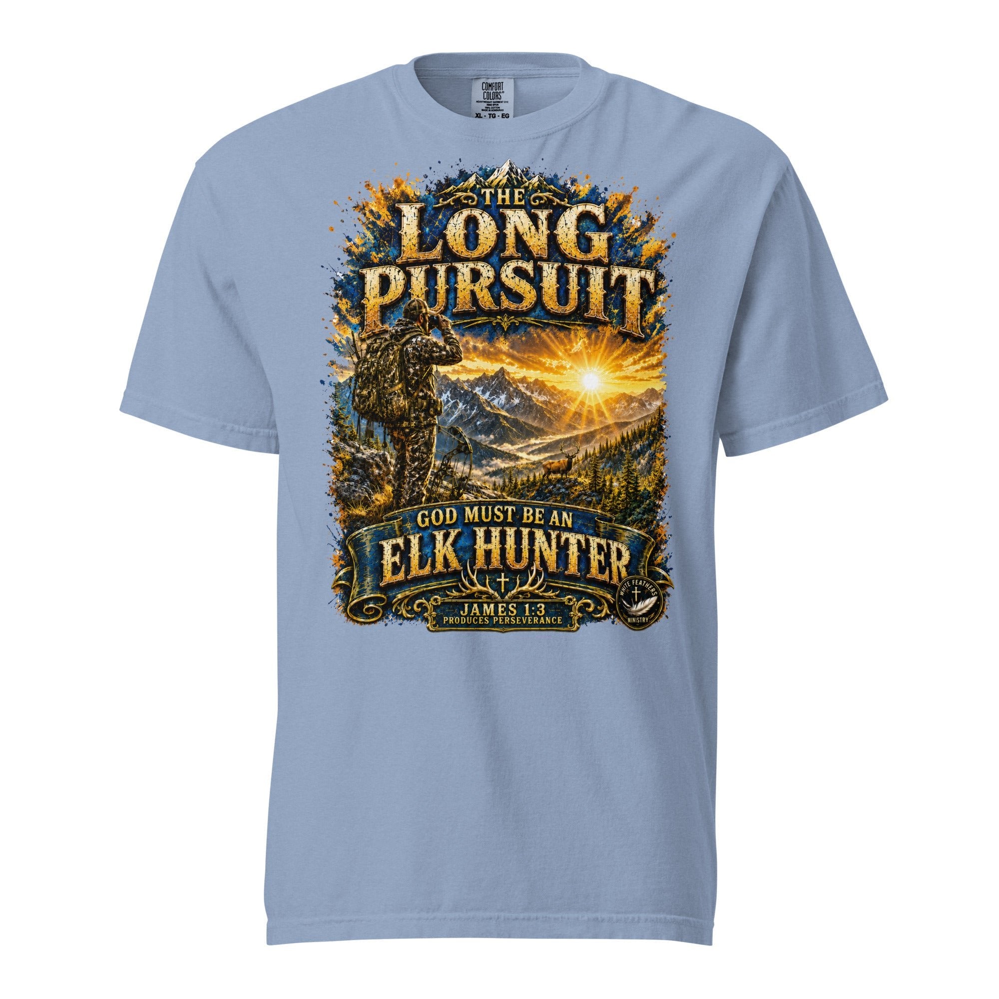The Long Pursuit Unisex T-Shirt - The White Feathers Ministry
