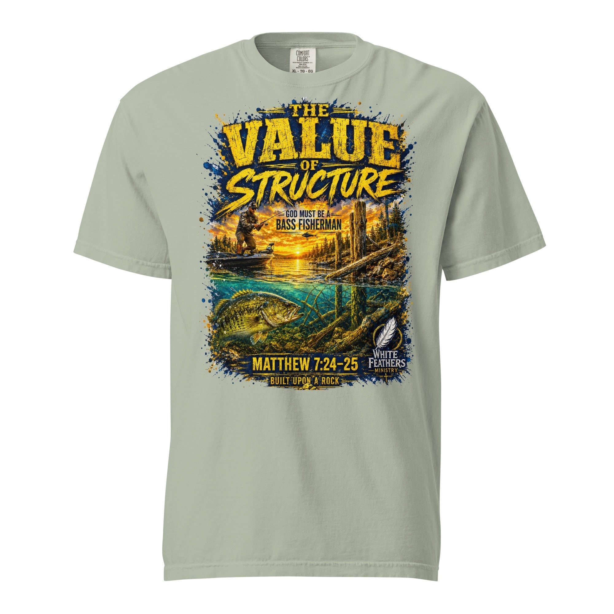 The Value of Structure Unisex T-Shirt - The White Feathers Ministry