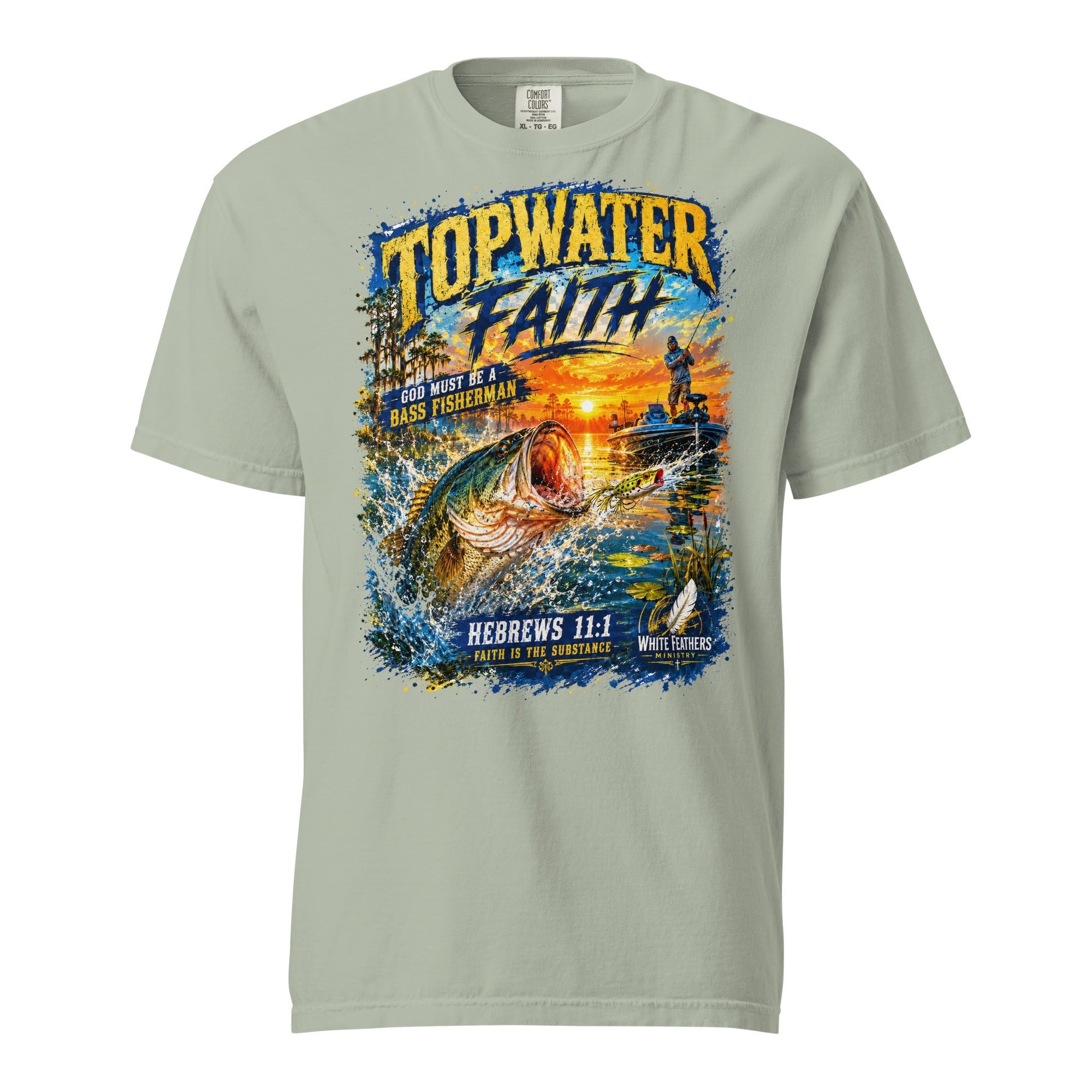 Topwater Faith Unisex T-Shirt - The White Feathers Ministry