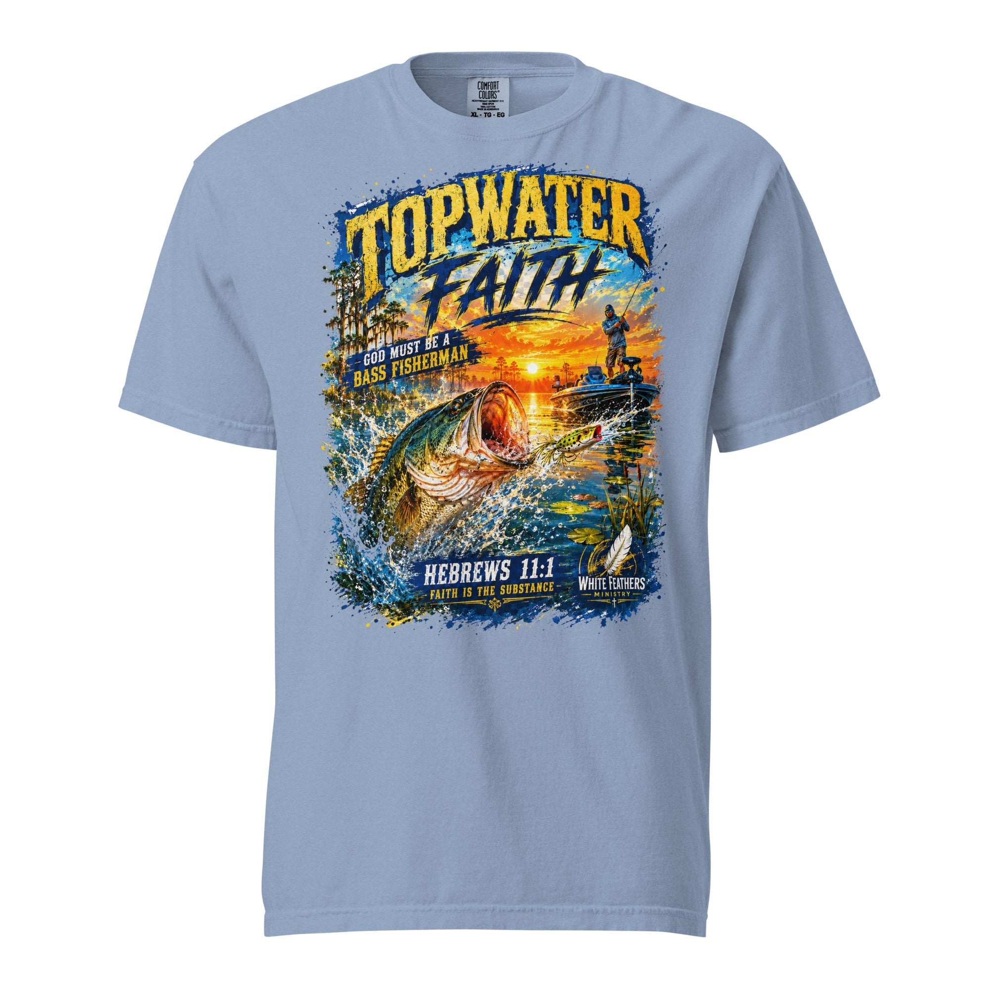 Topwater Faith Unisex T-Shirt - The White Feathers Ministry
