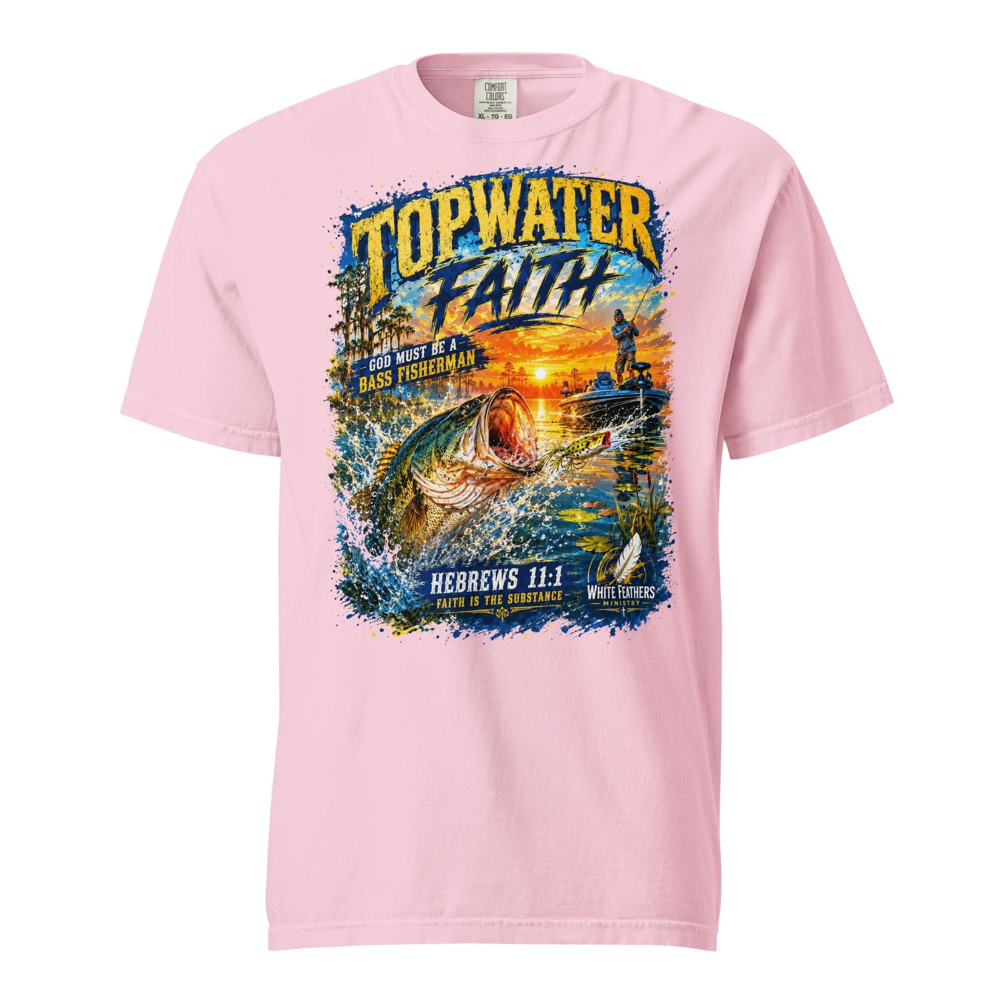 Topwater Faith Unisex T-Shirt - The White Feathers Ministry
